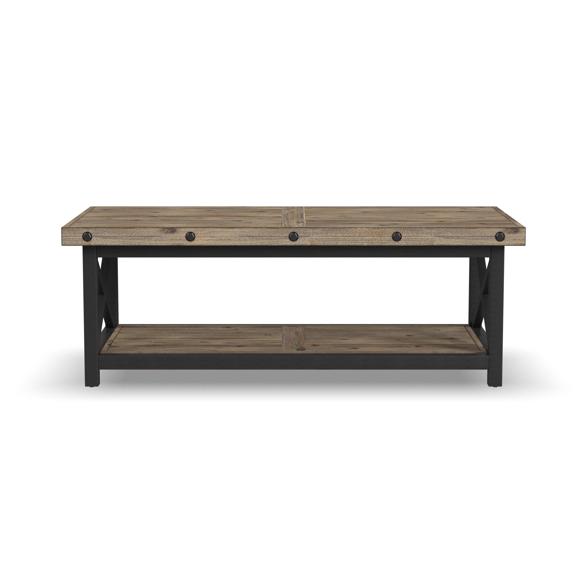 Carpenter Brown Rectangular Coffee Table