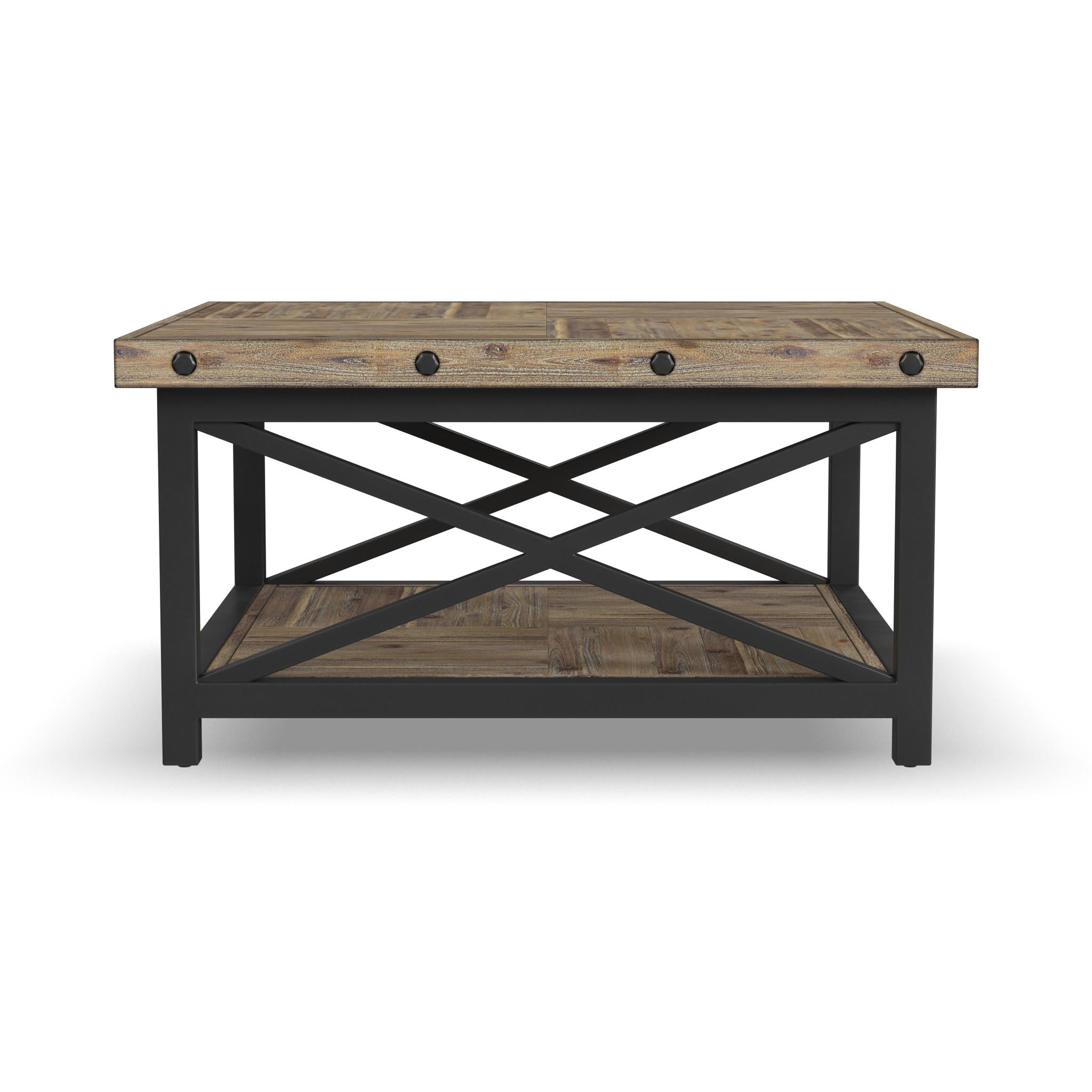 Carpenter Brown Square Coffee Table