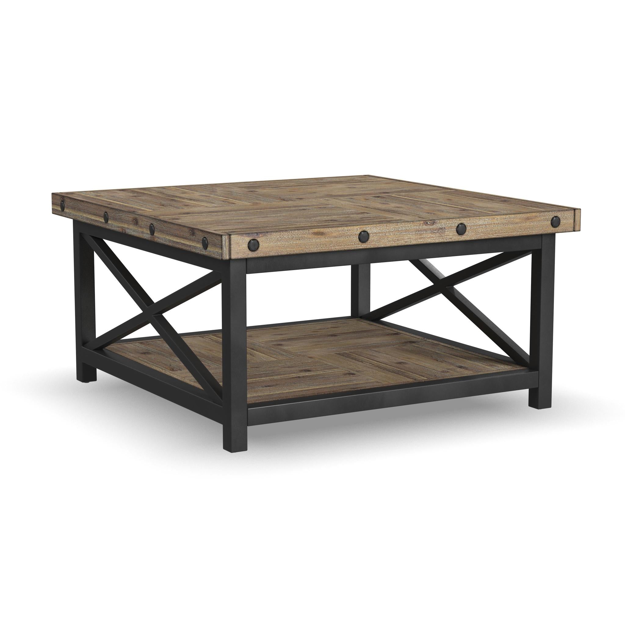 Carpenter Brown Square Coffee Table