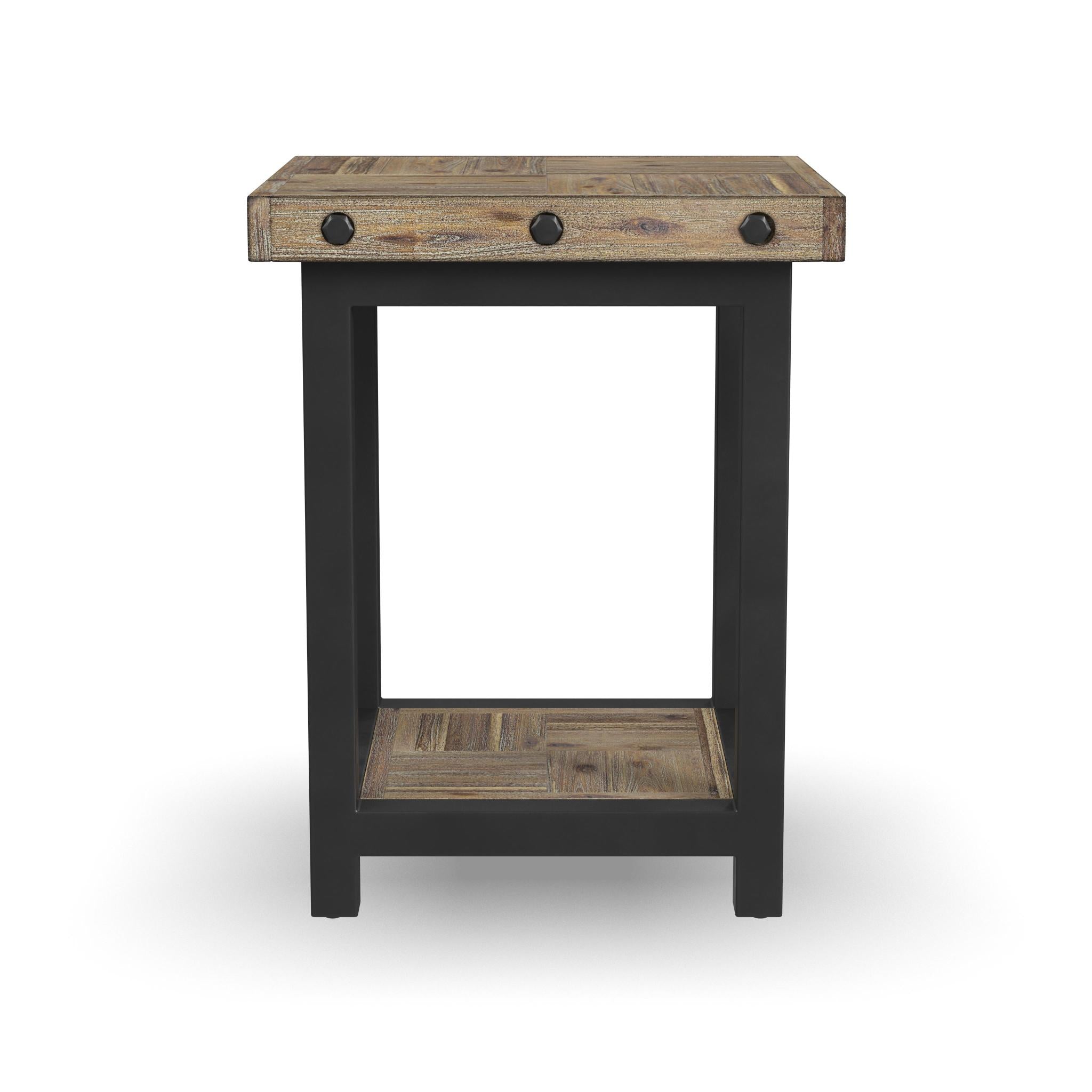 Carpenter Brown Chairside Table