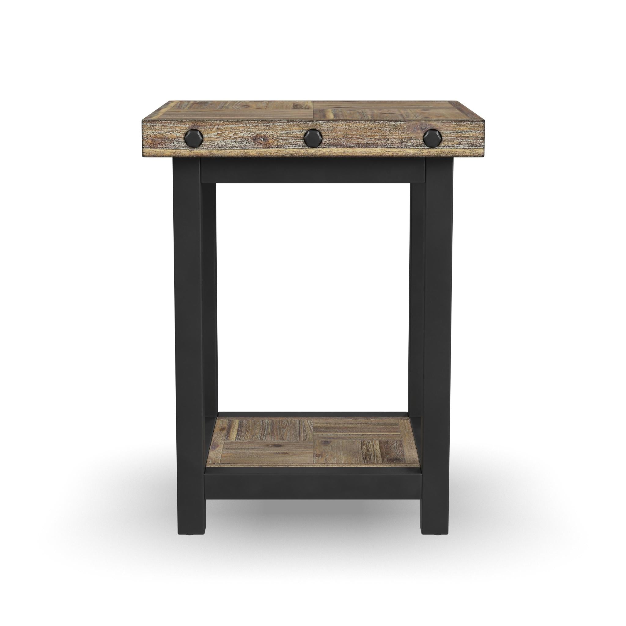 Carpenter Brown Chairside Table