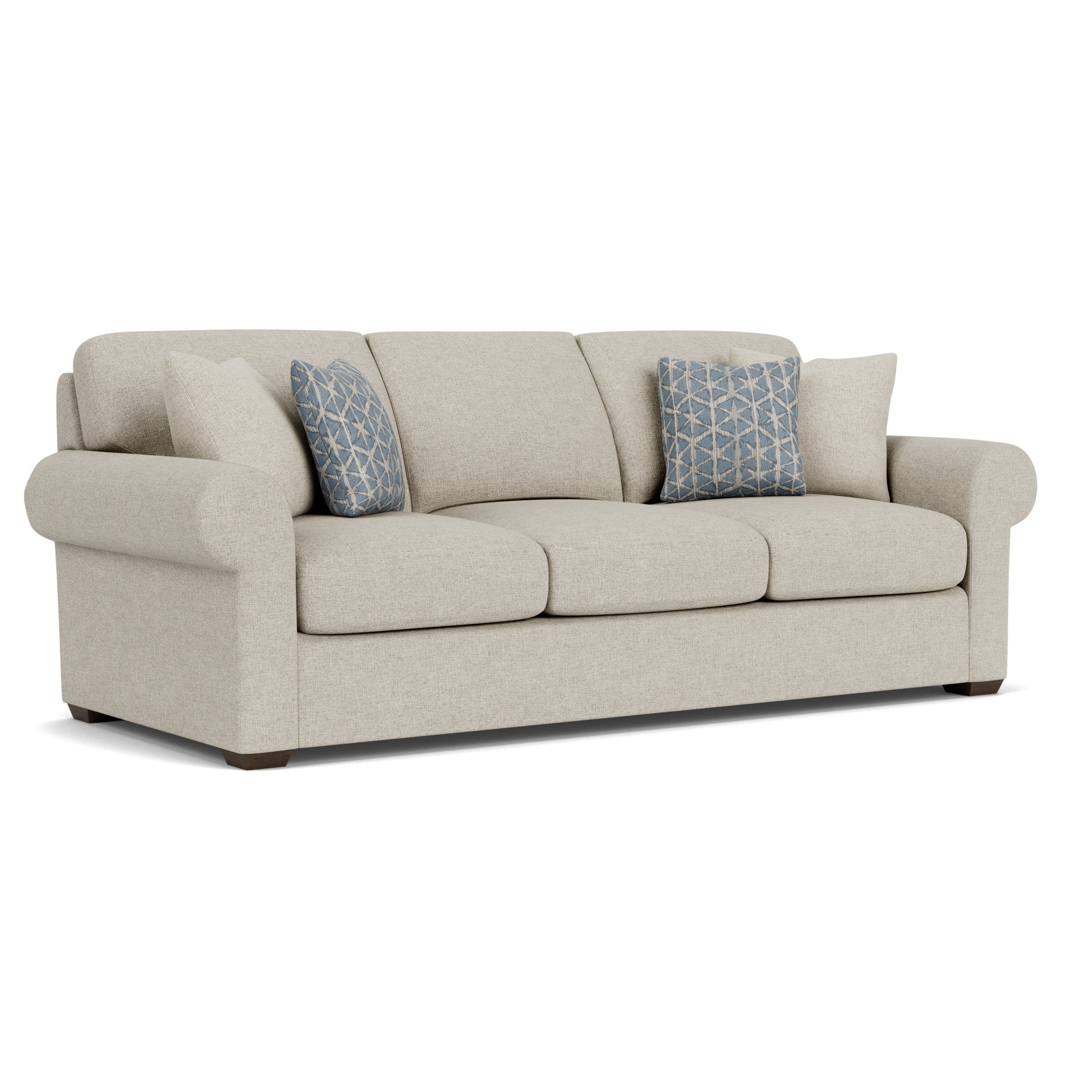 Randall Fabric Three-Cushion Sofa