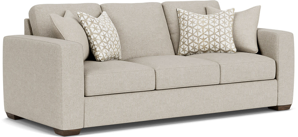 Collins Fabric Three-Cushion Sofa