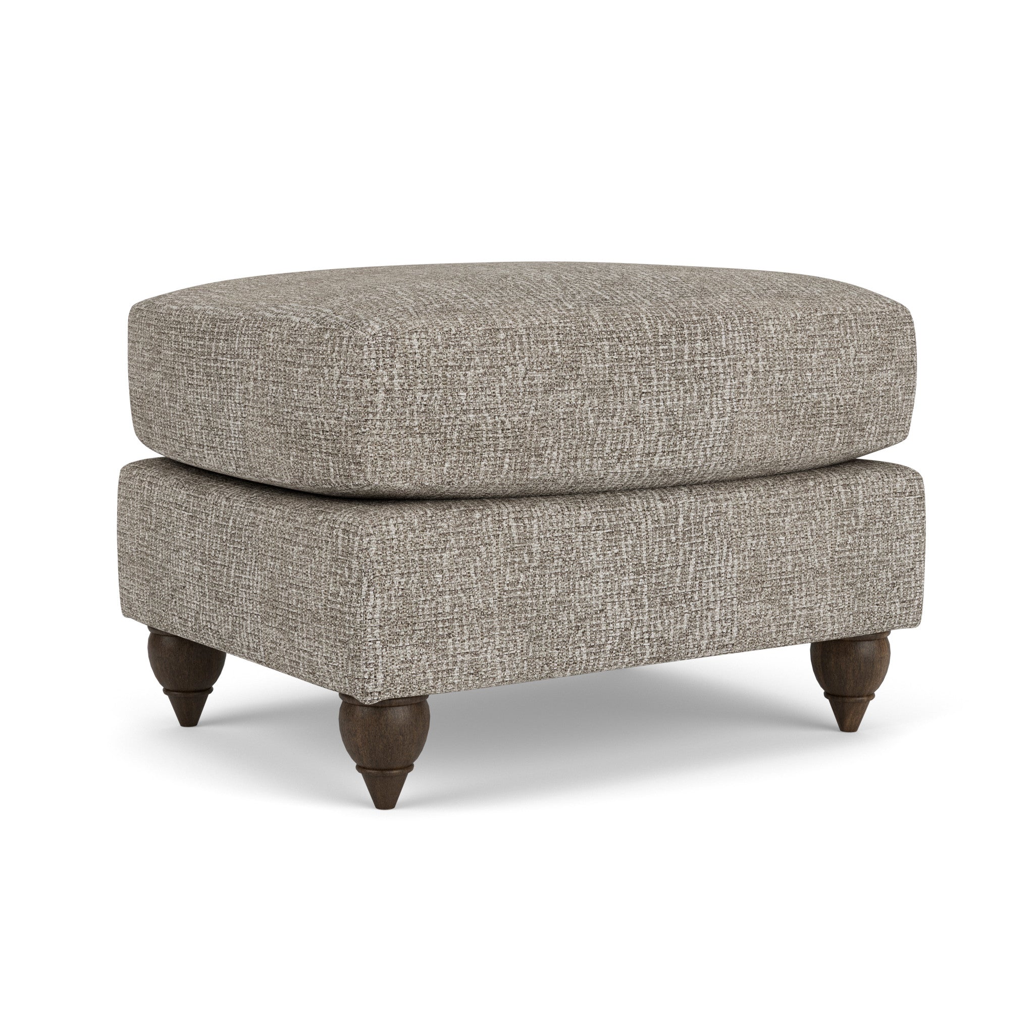 Veda Fabric Ottoman