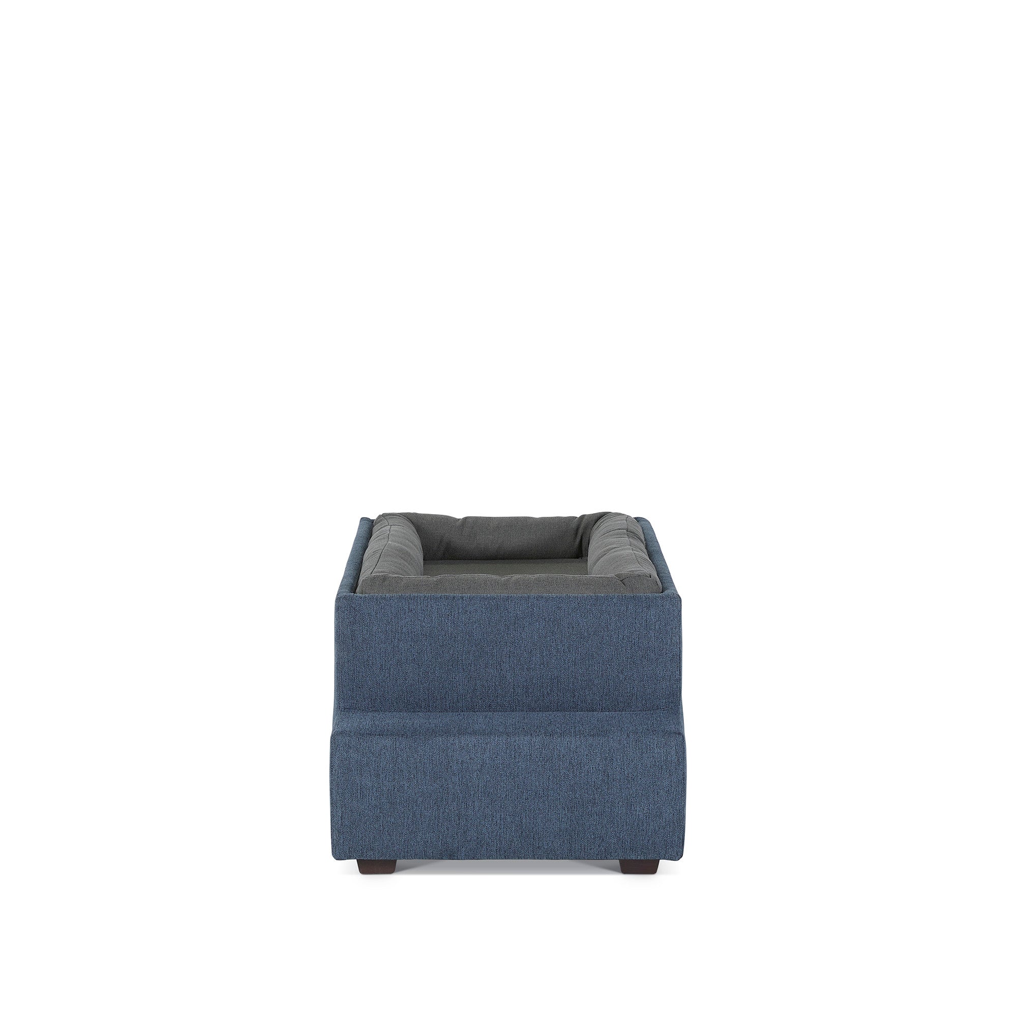 Flex Gray Fabric Pet Bed Hub