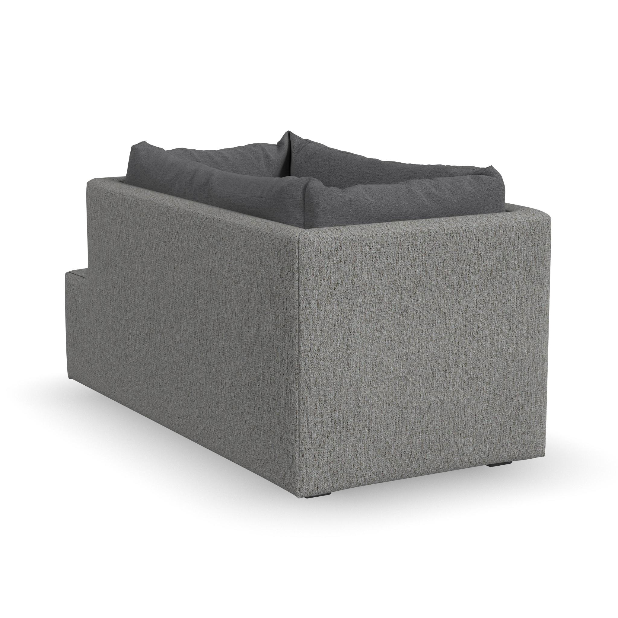 Flex Gray Fabric Pet Bed Hub