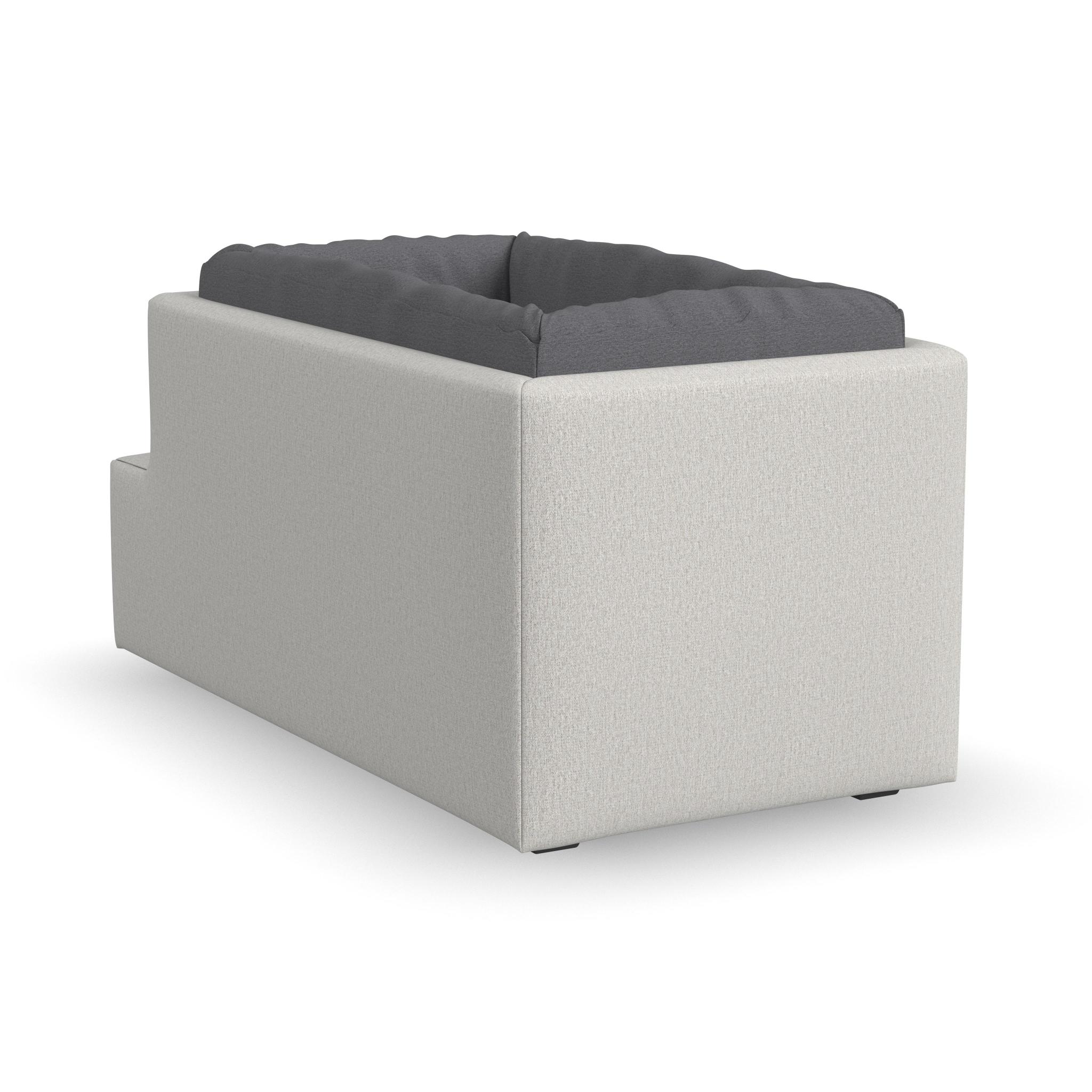 Flex Gray Fabric Pet Bed Hub