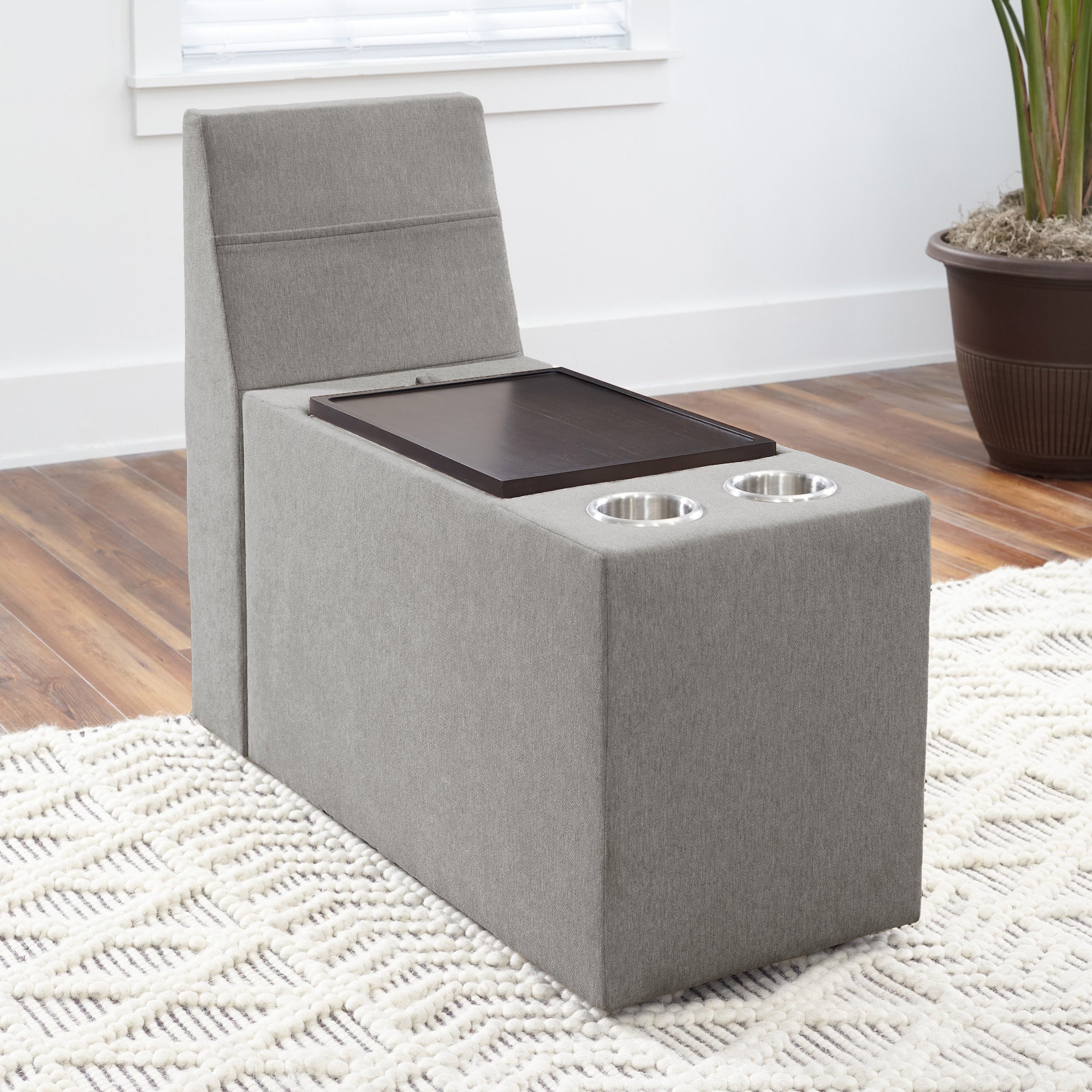 Flex Gray Fabric Smart Hub