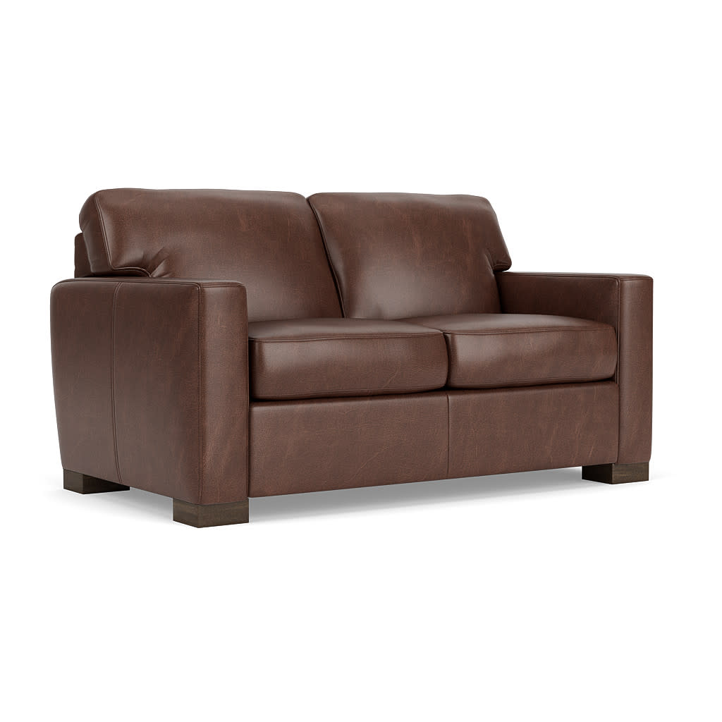 Bryant Leather Loveseat