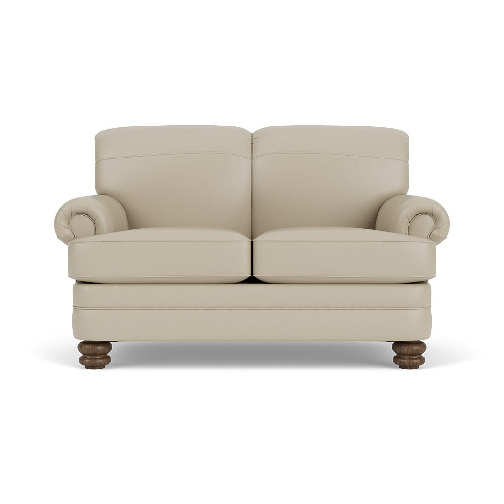 Bay Bridge Leather Loveseat