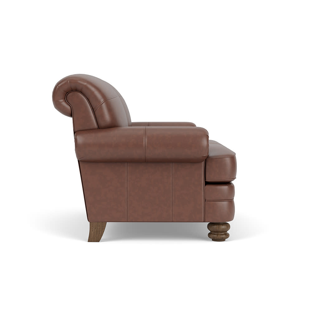 Bay Bridge Leather Loveseat