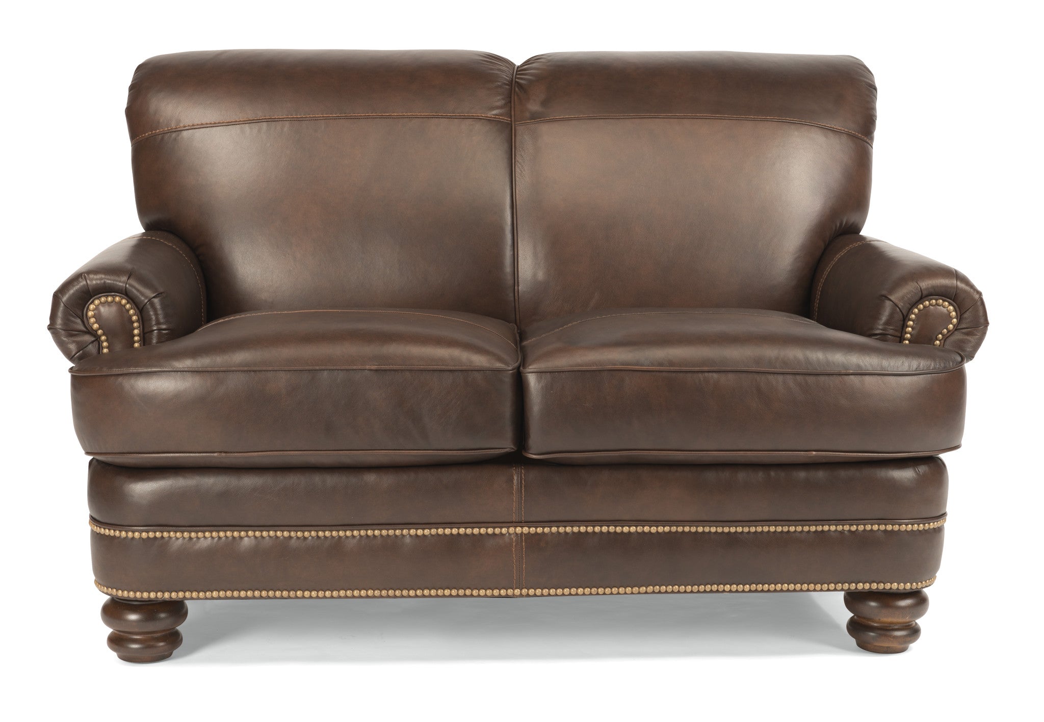 Bay Bridge Leather Loveseat