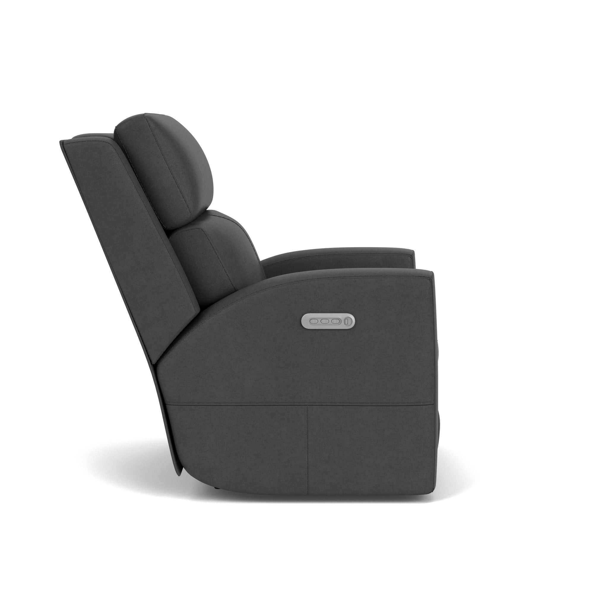 Score Leather Power Recliner with Power Headrest & Lumbar