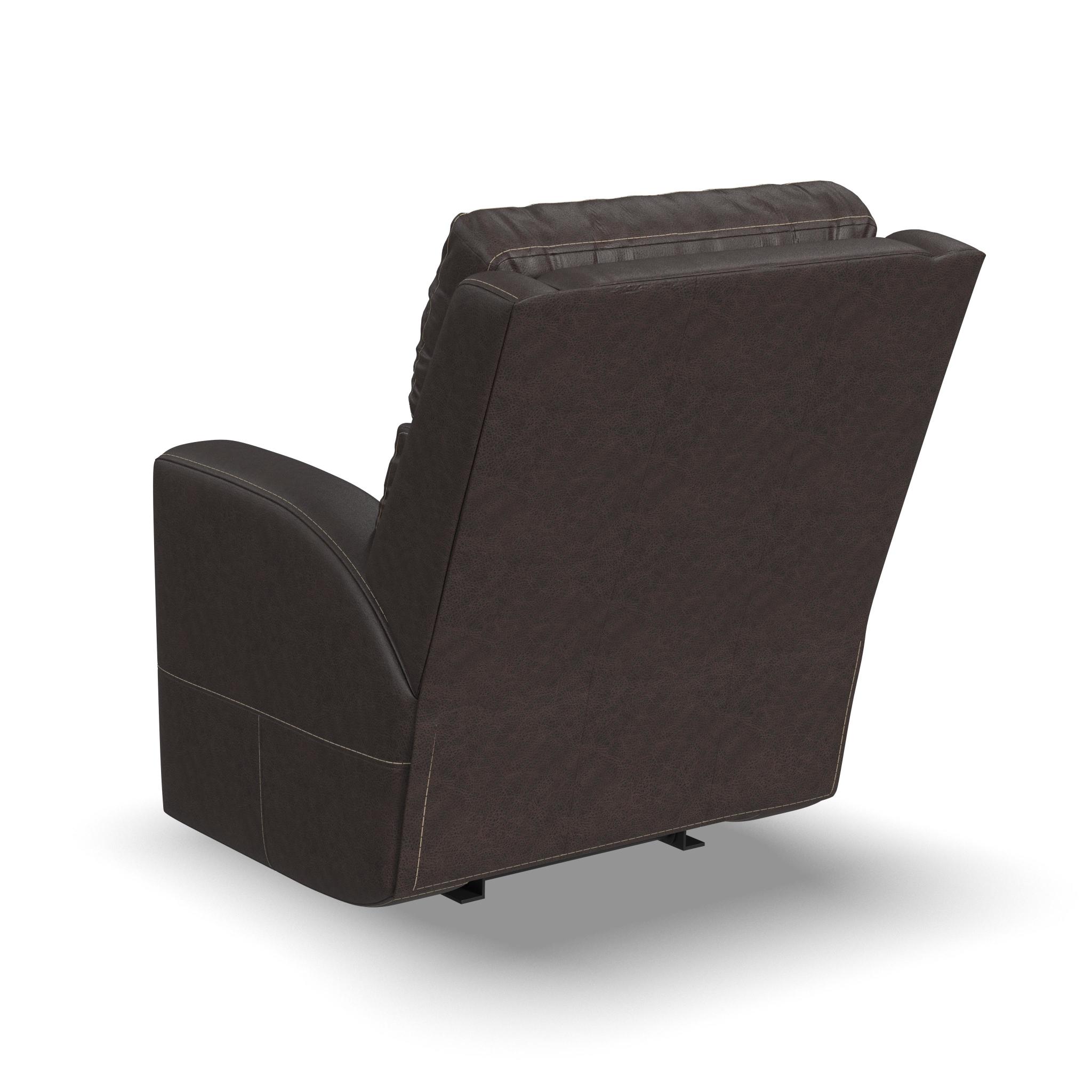 Score Leather Power Reclining Loveseat with Power Headrests & Lumbar