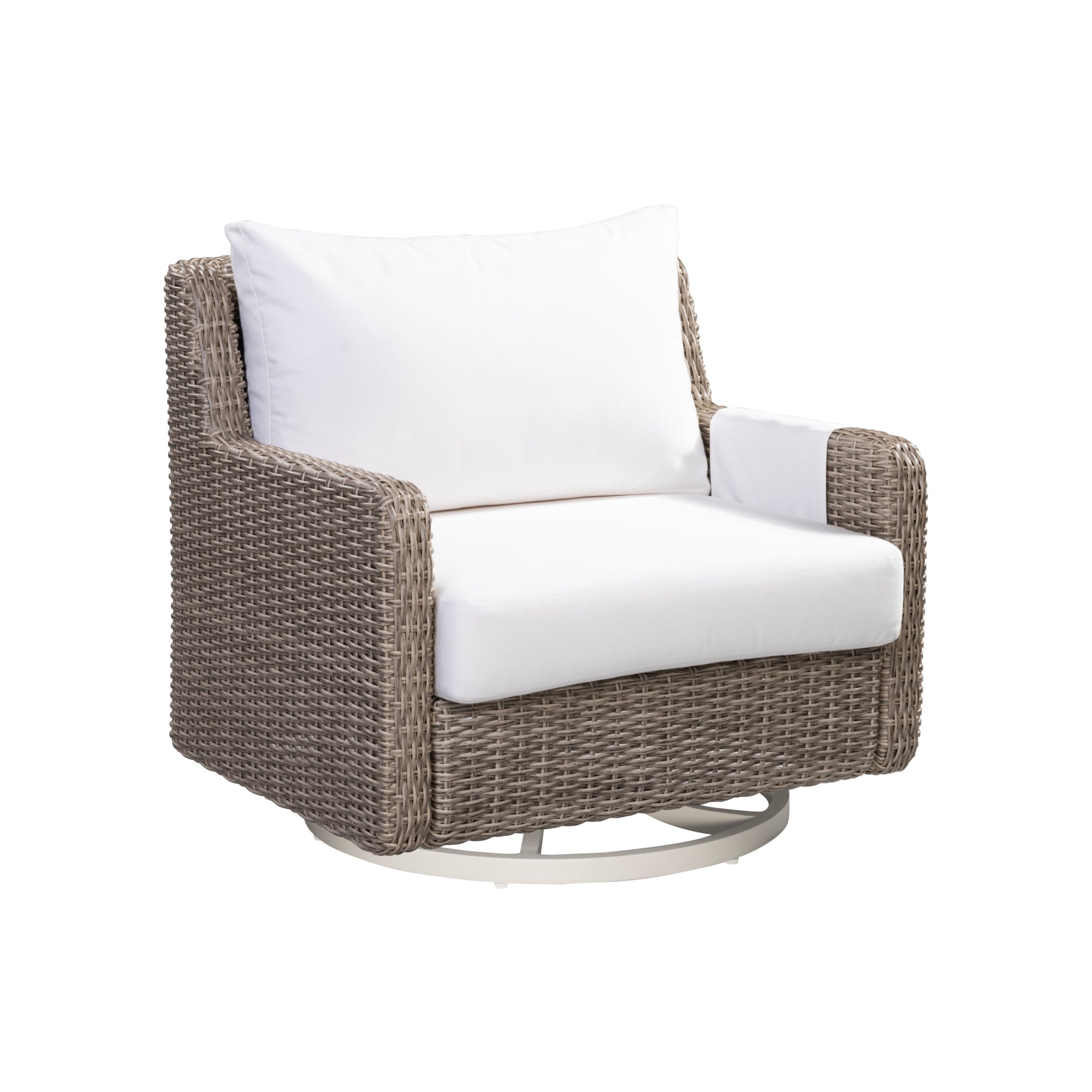 Vista Canvas Natural Swivel Tilt Chair