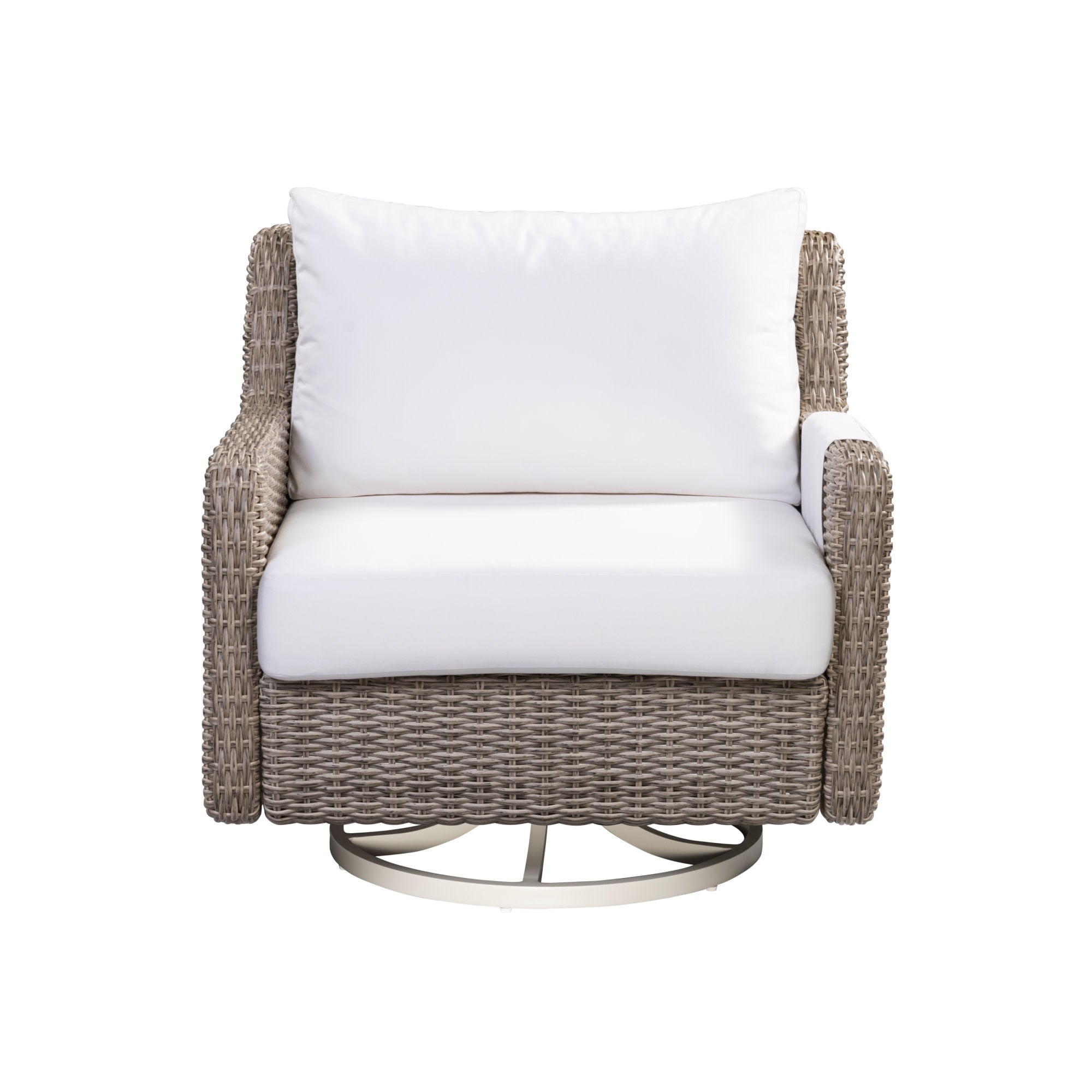 Vista Canvas Natural Swivel Tilt Chair