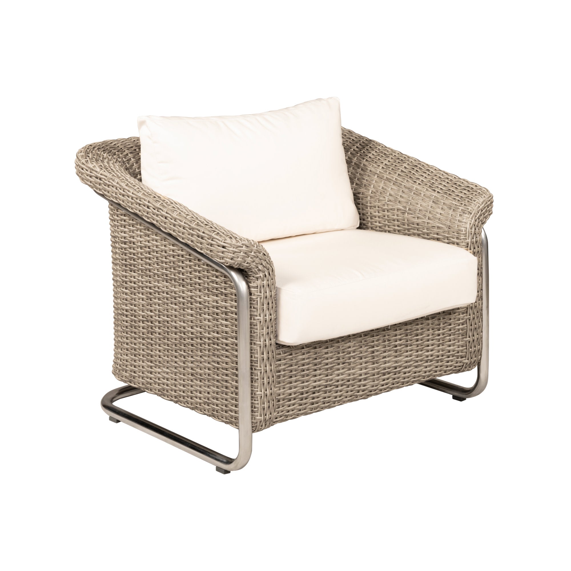 Vista Canvas Natural Accent Chair