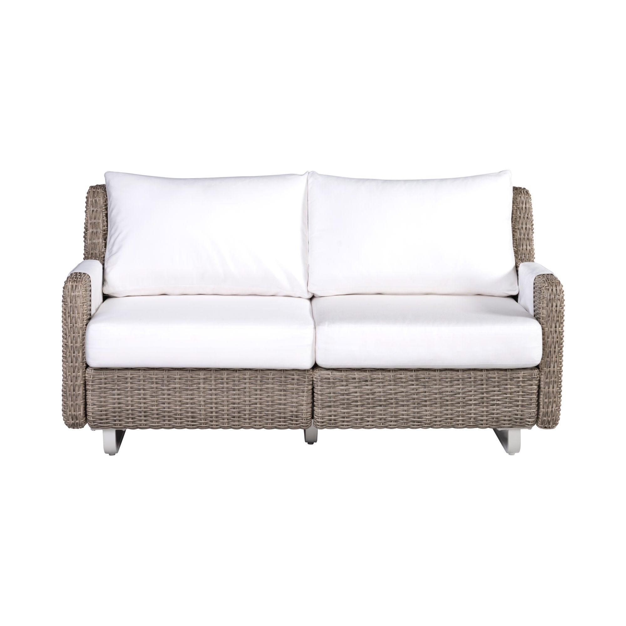 Vista Canvas Natural Loveseat