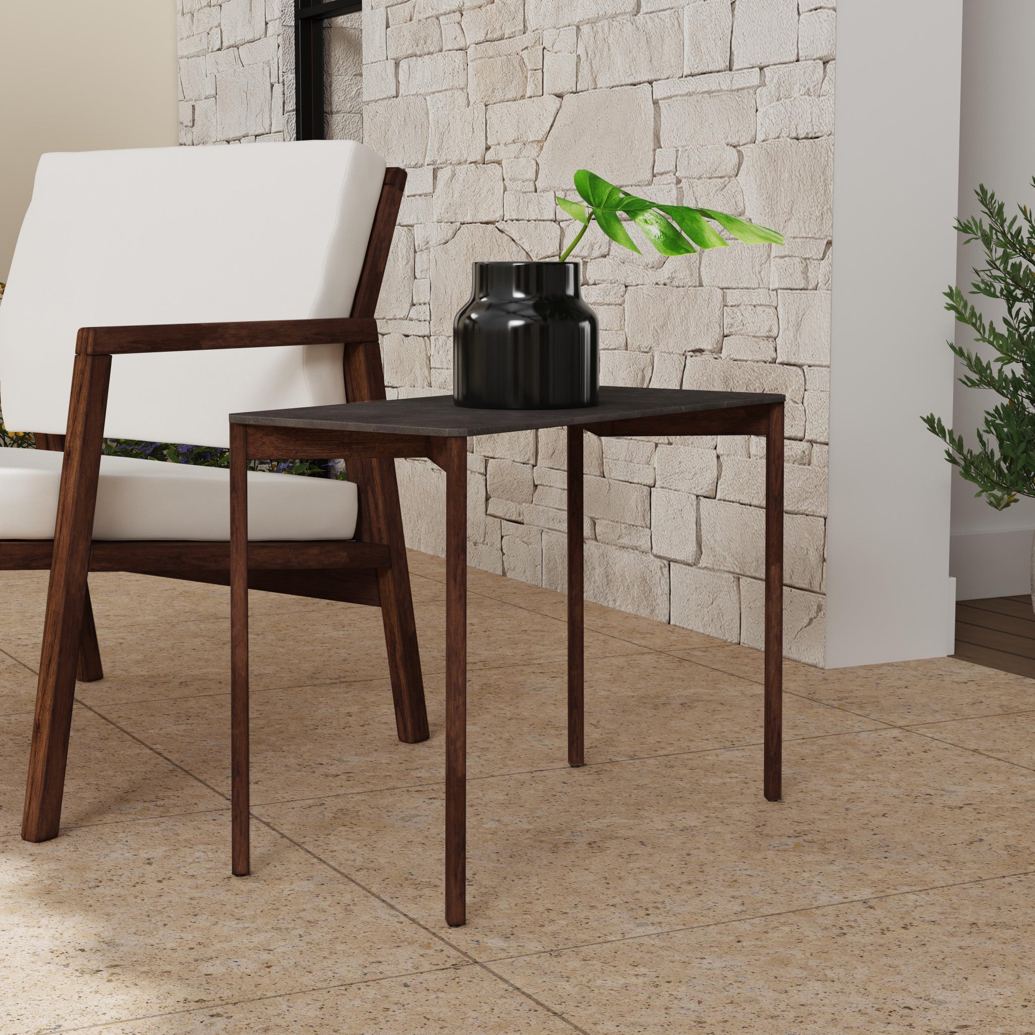 Nova Canvas Natural End Table