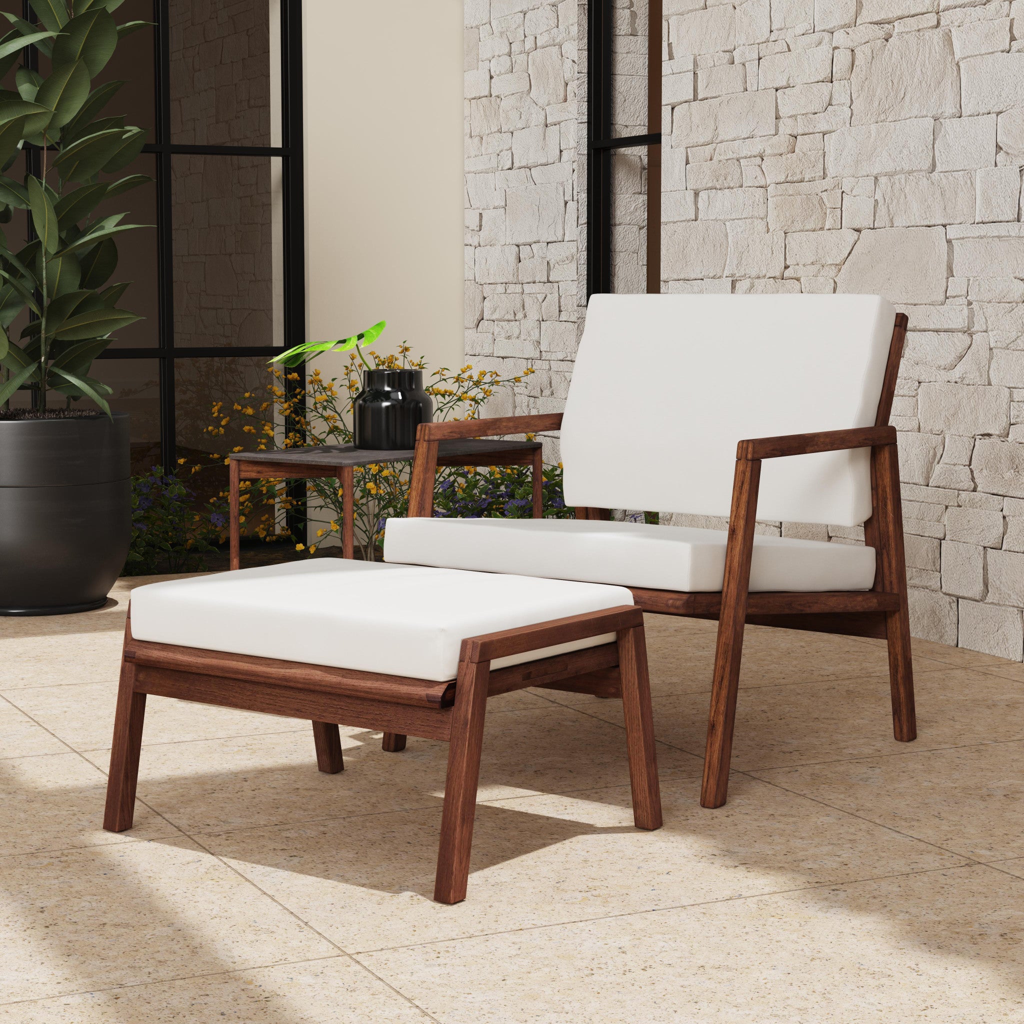 Nova Canvas Natural Chair