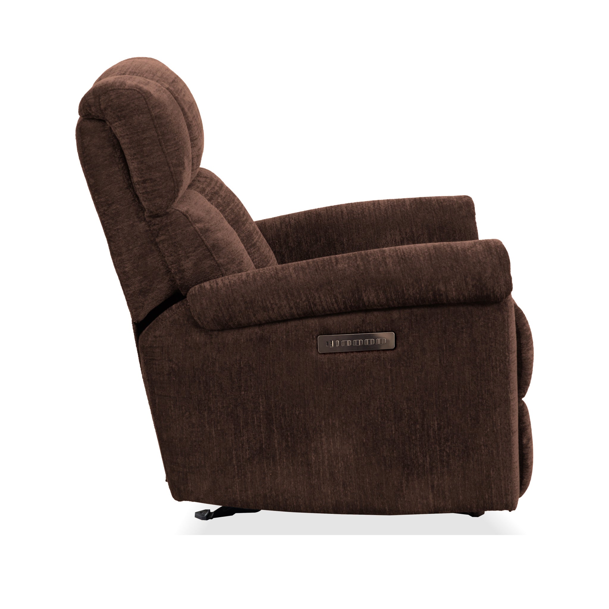 Classic Fabric Perfect Match Power Gliding Recliner with Power Headrest & Lumbar