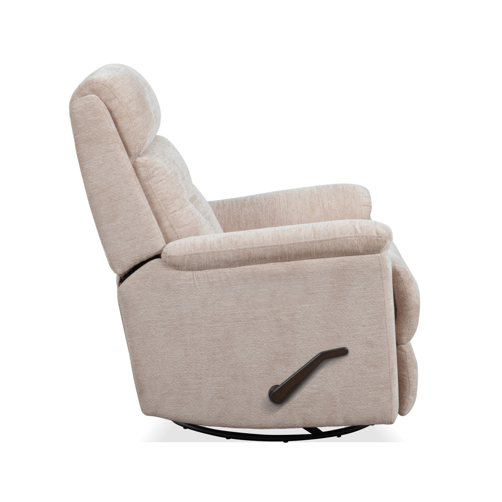 Sophisticated Swivel Gliding Recliner