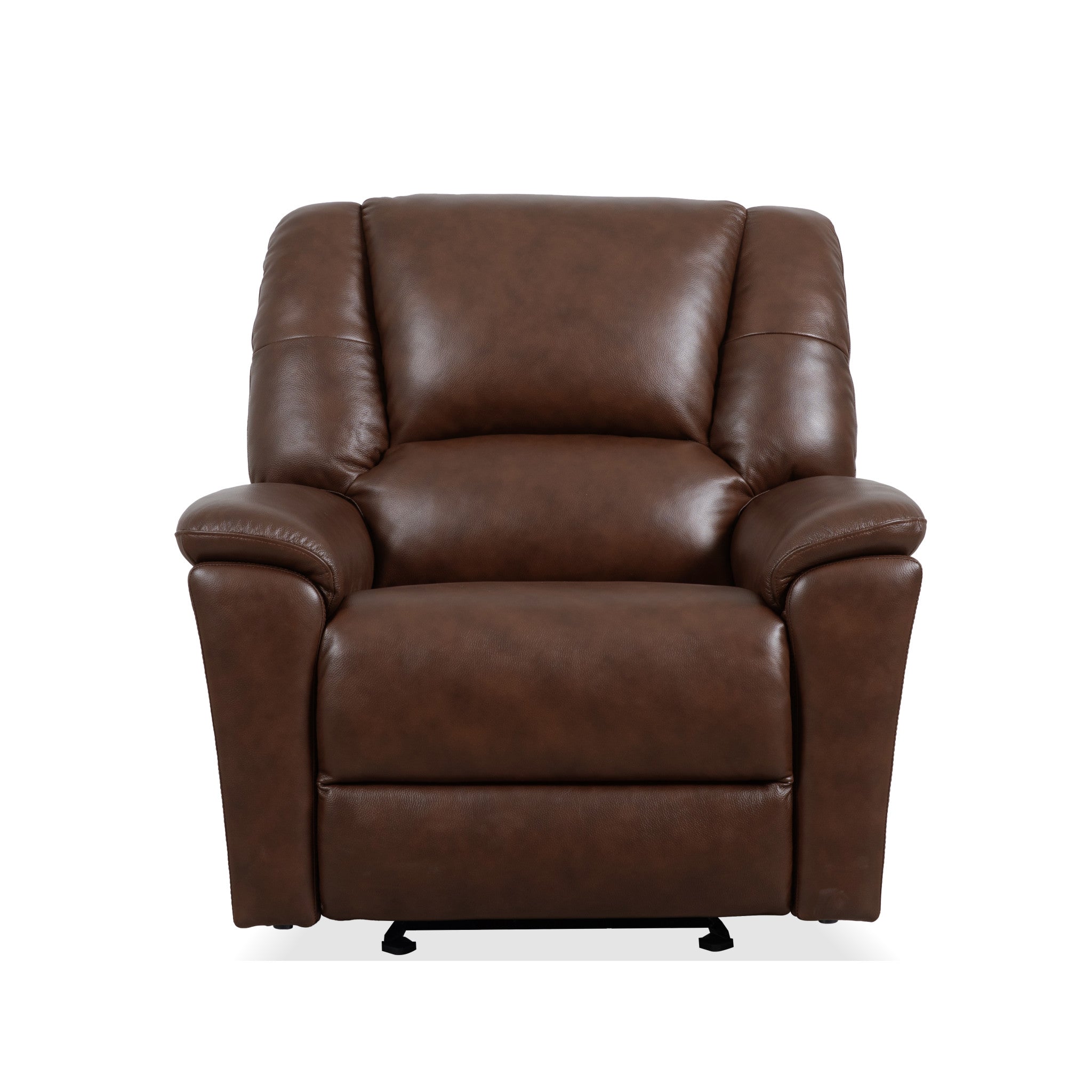 Plush Tavern Brown Perfect Match Power Gliding Recliner with Power Headrest & Lumbar