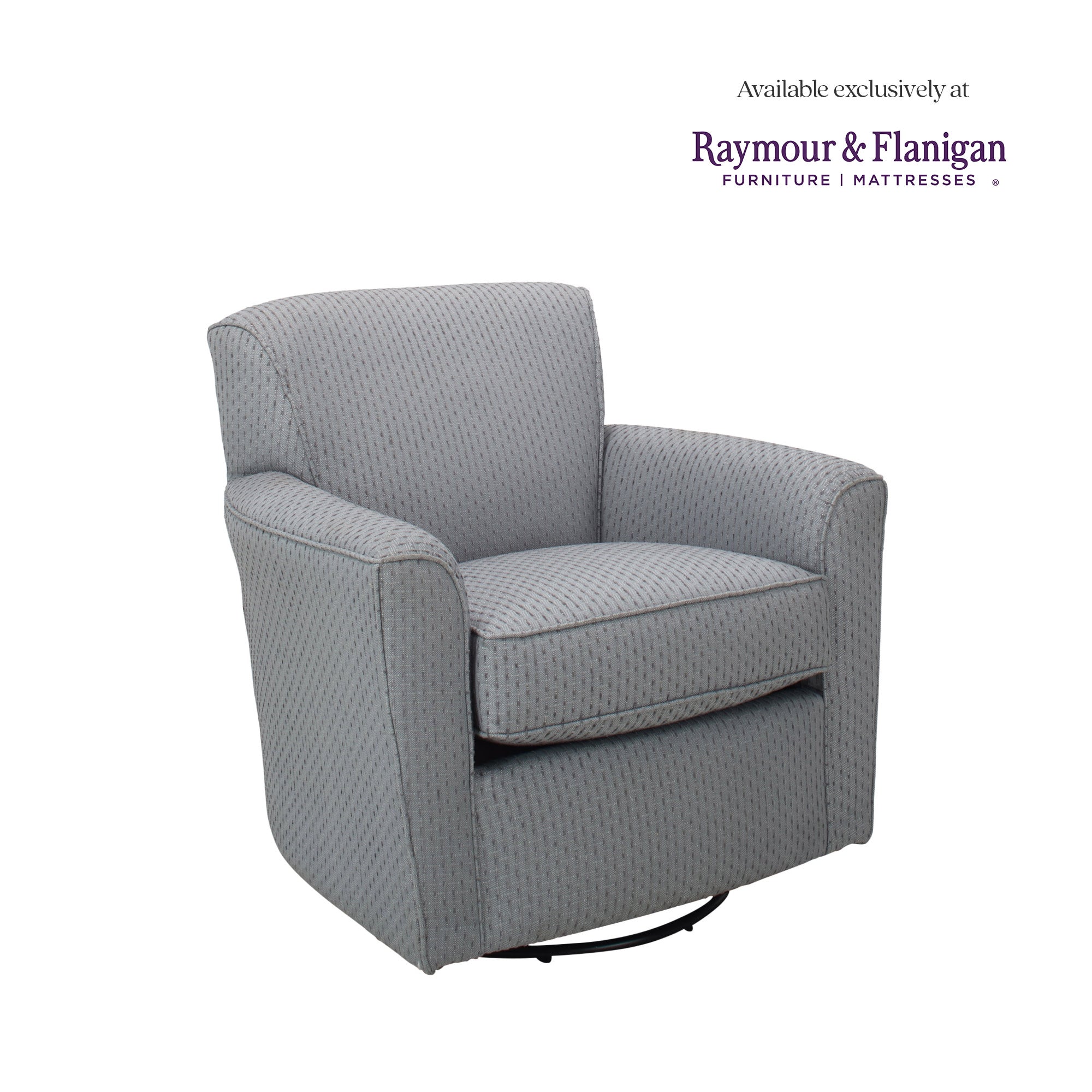 Lawrence Lake Fabric Swivel Glider