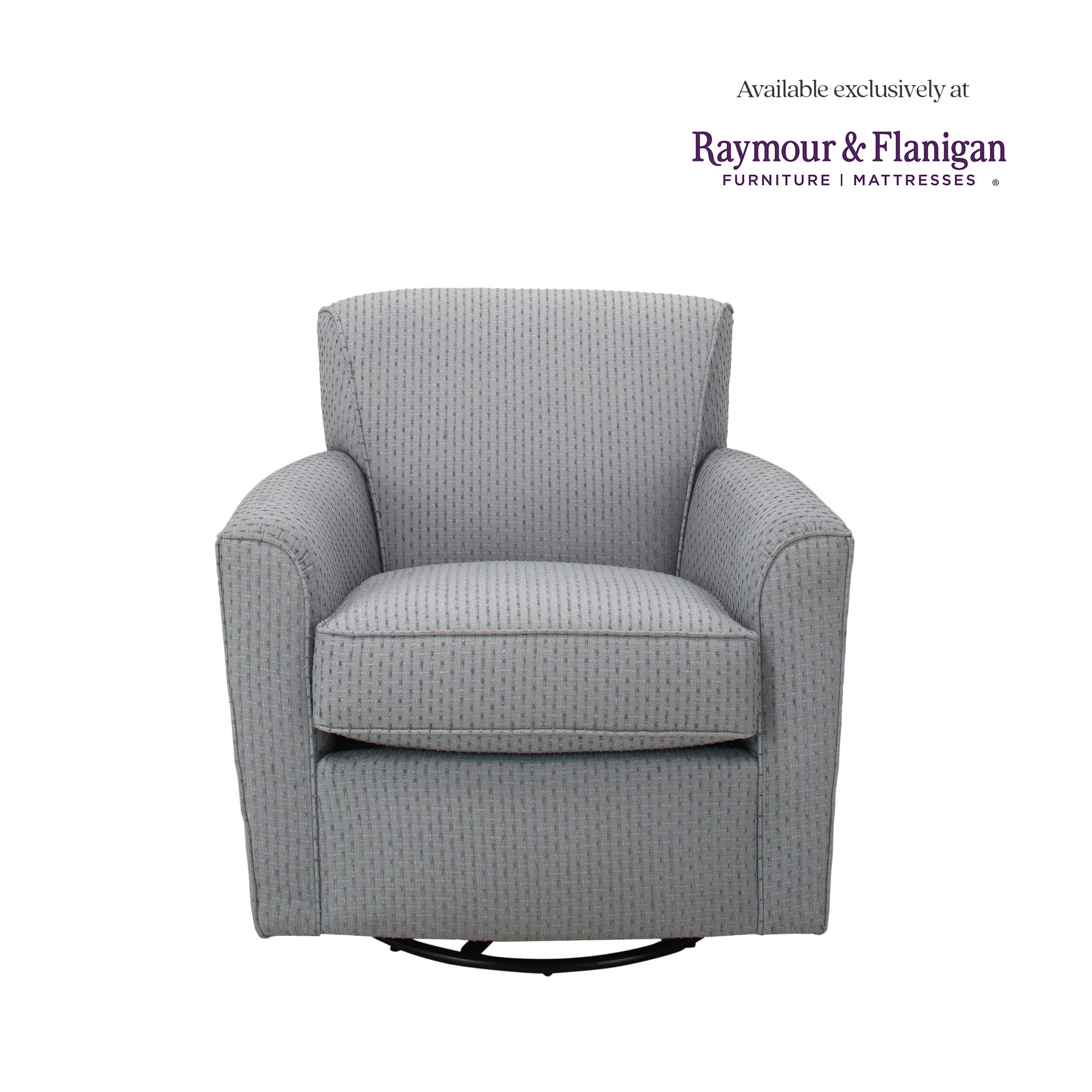 Lawrence Lake Fabric Swivel Glider