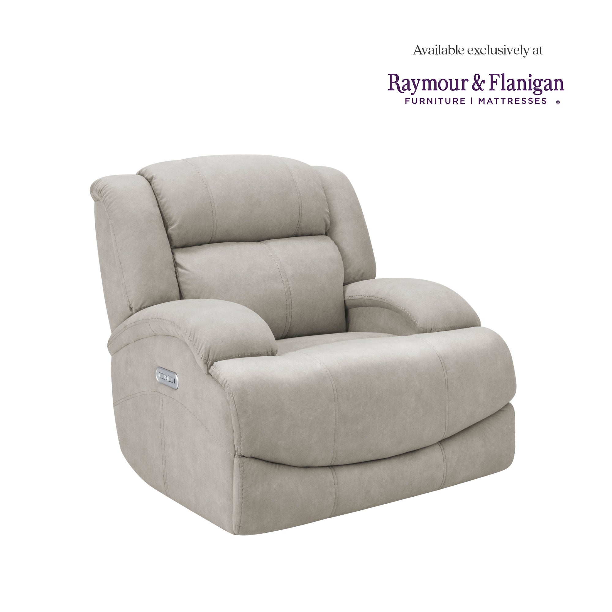 Quincey Fabric Power Gliding Recliner with Power Headrest