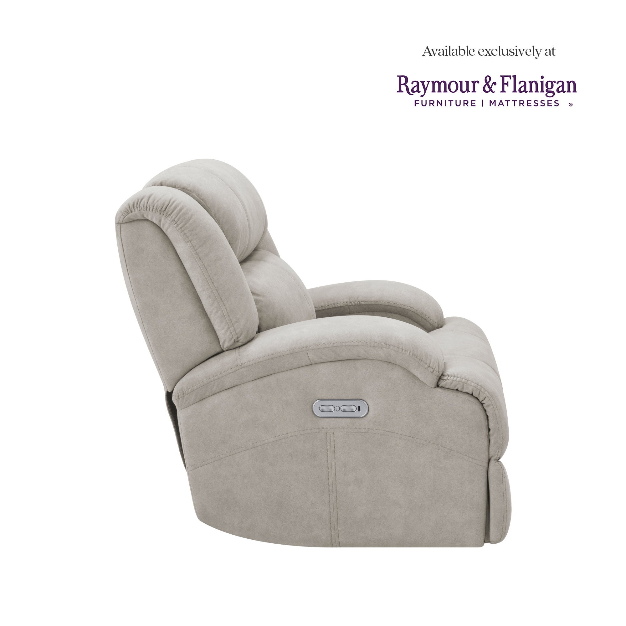 Quincey Fabric Power Gliding Recliner with Power Headrest