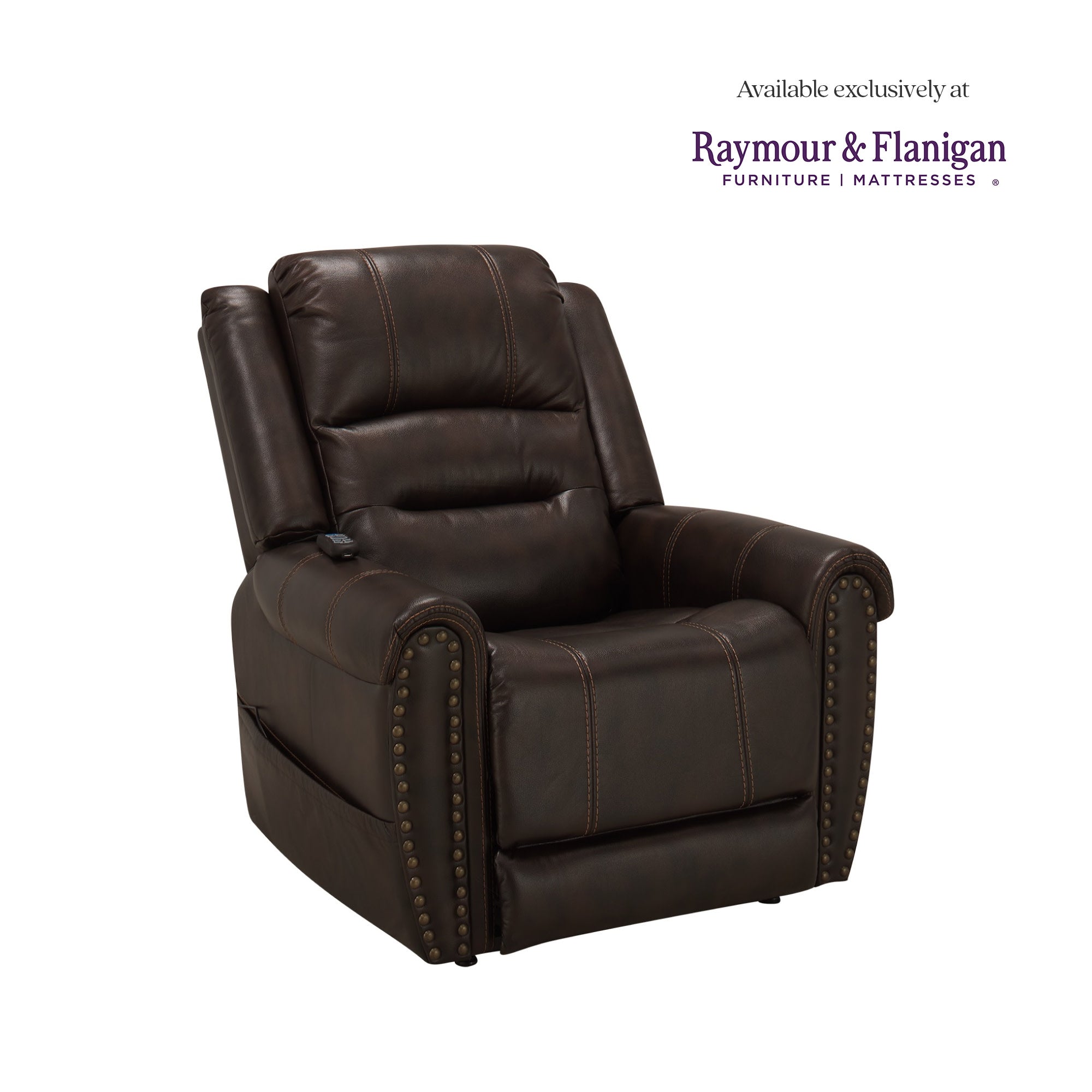 Gerard Fabric Power Lift Recliner with Right-Hand Control & Power Headrest