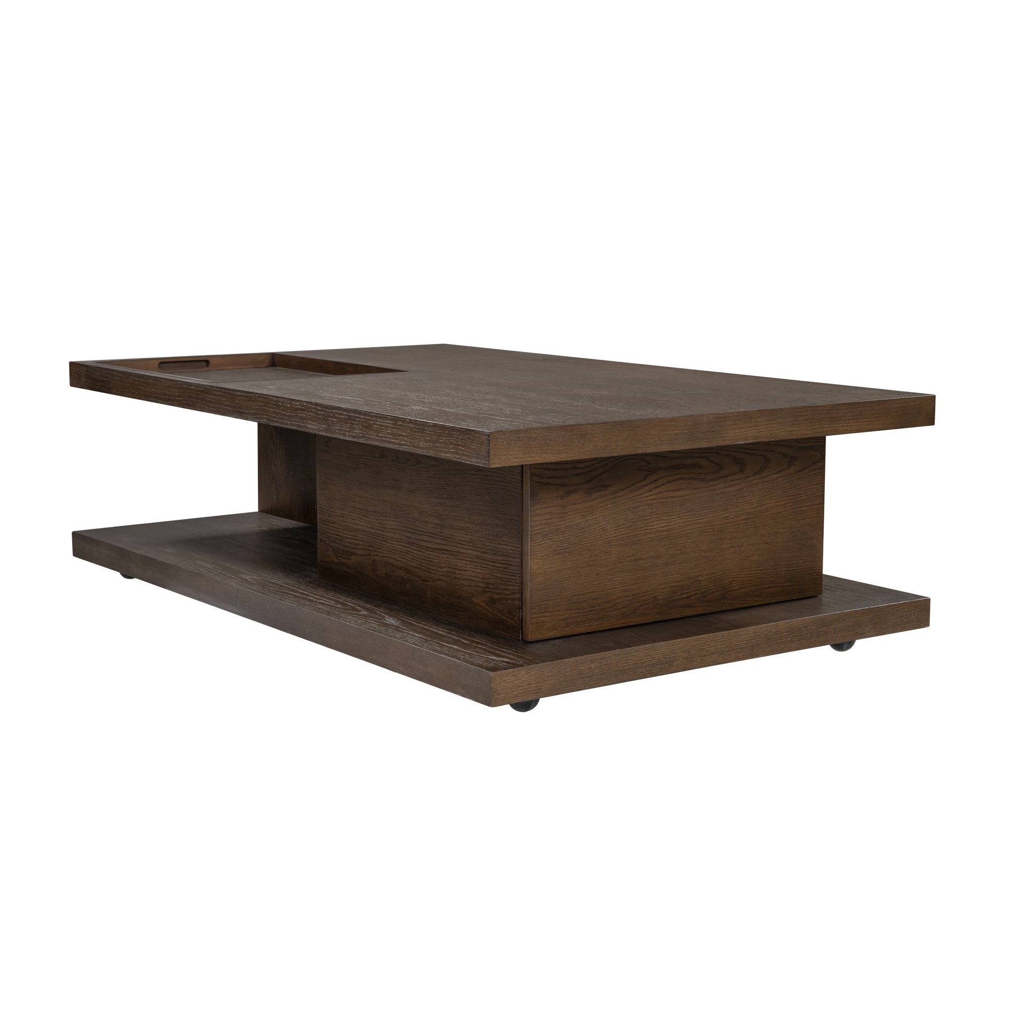 Athens Rectangular Coffee Table with Casters