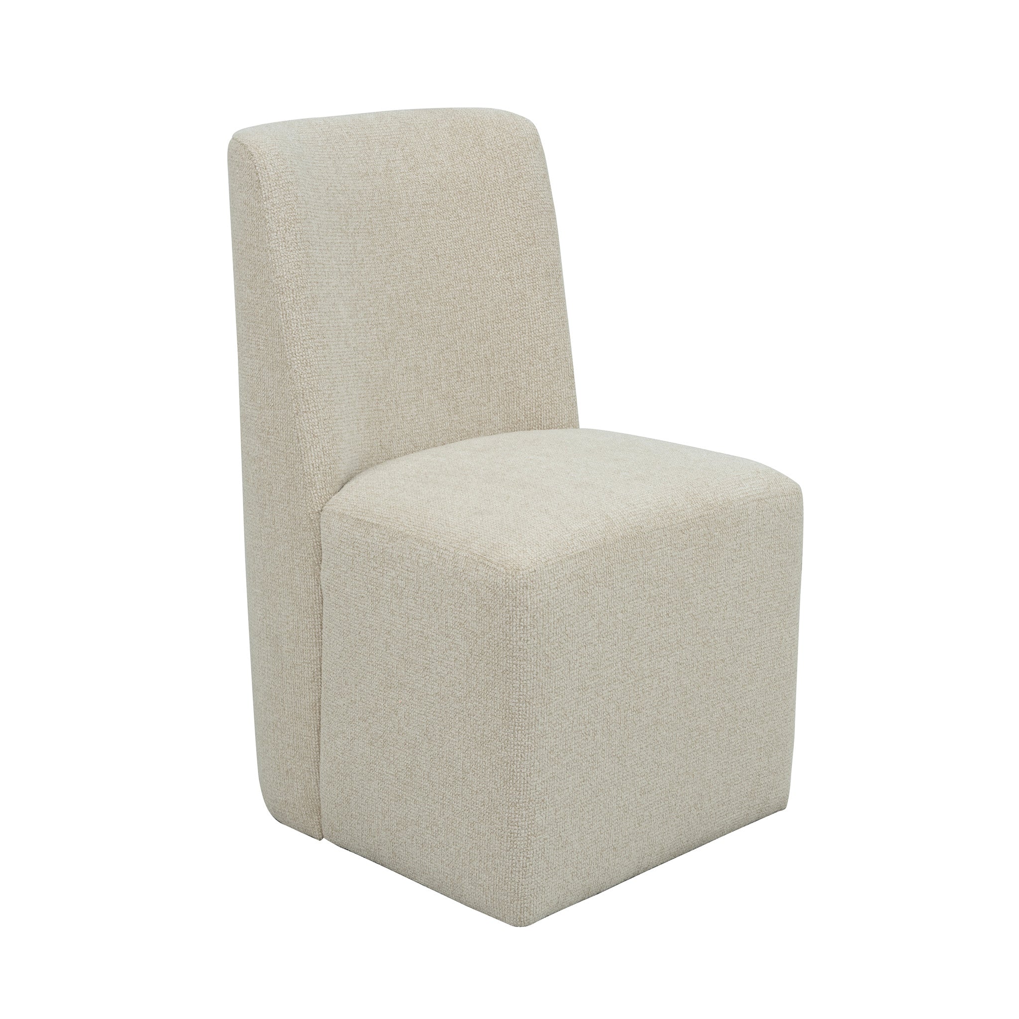 Waterfall Off-White Upholstered Dining Chair