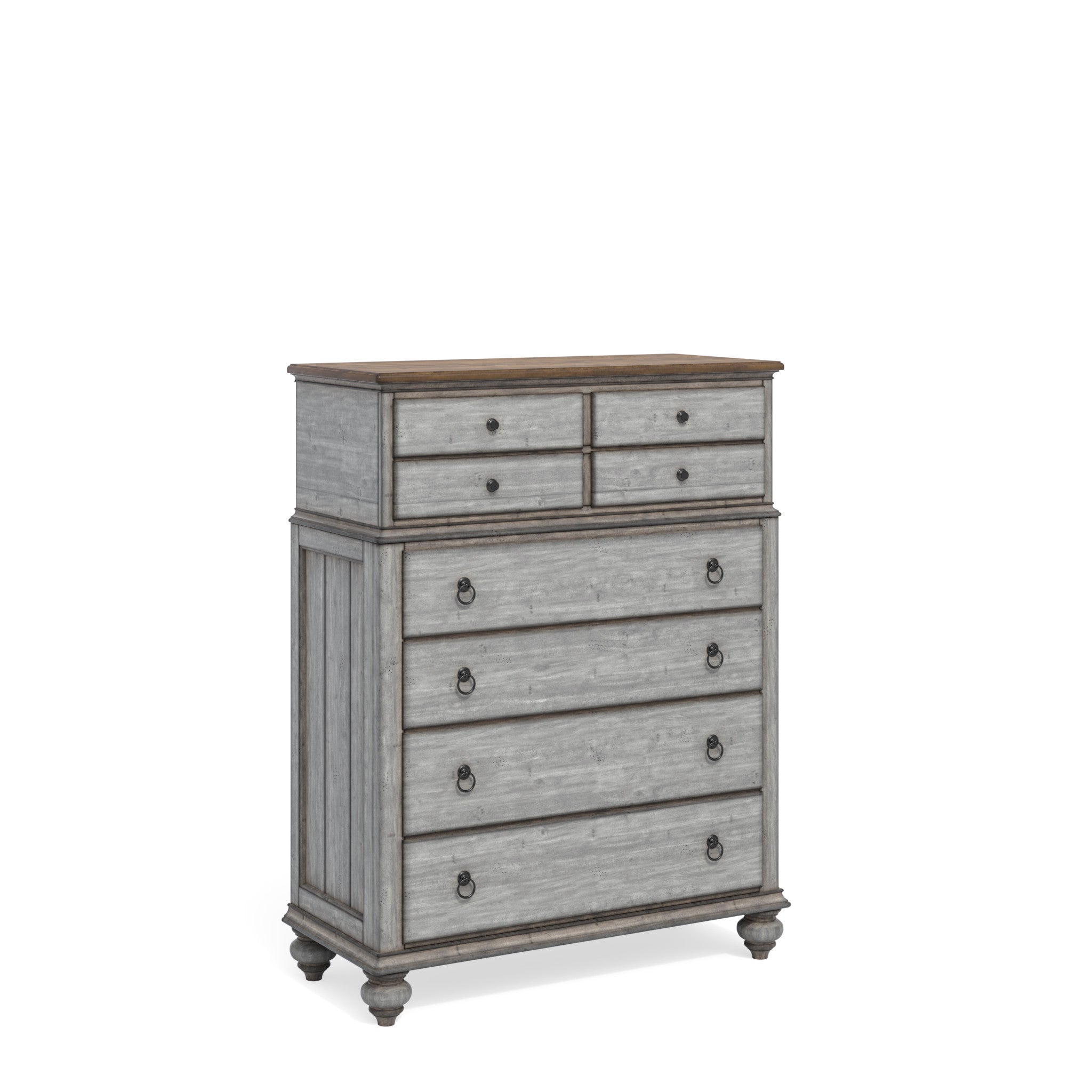 Plymouth Gray Drawer Chest