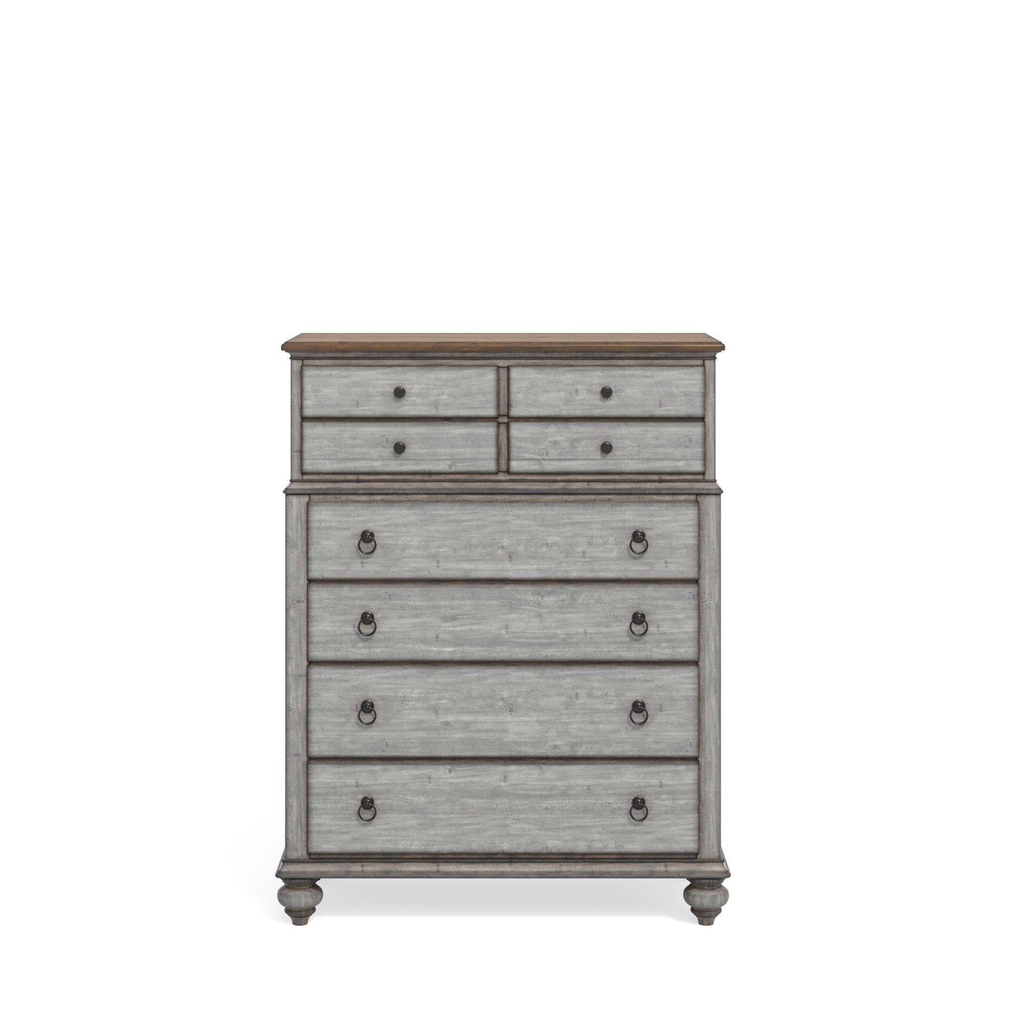 Plymouth Gray Drawer Chest