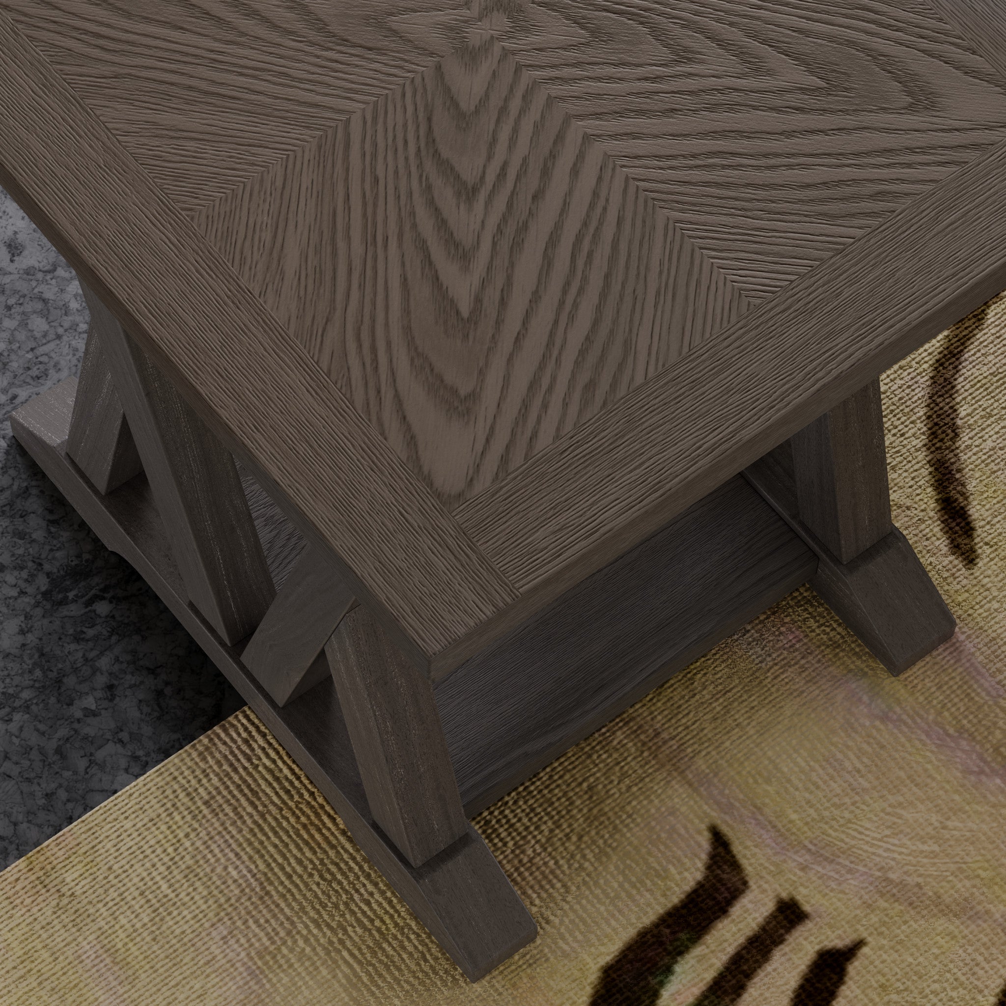 Maren W1051-01_End Table, Ebony