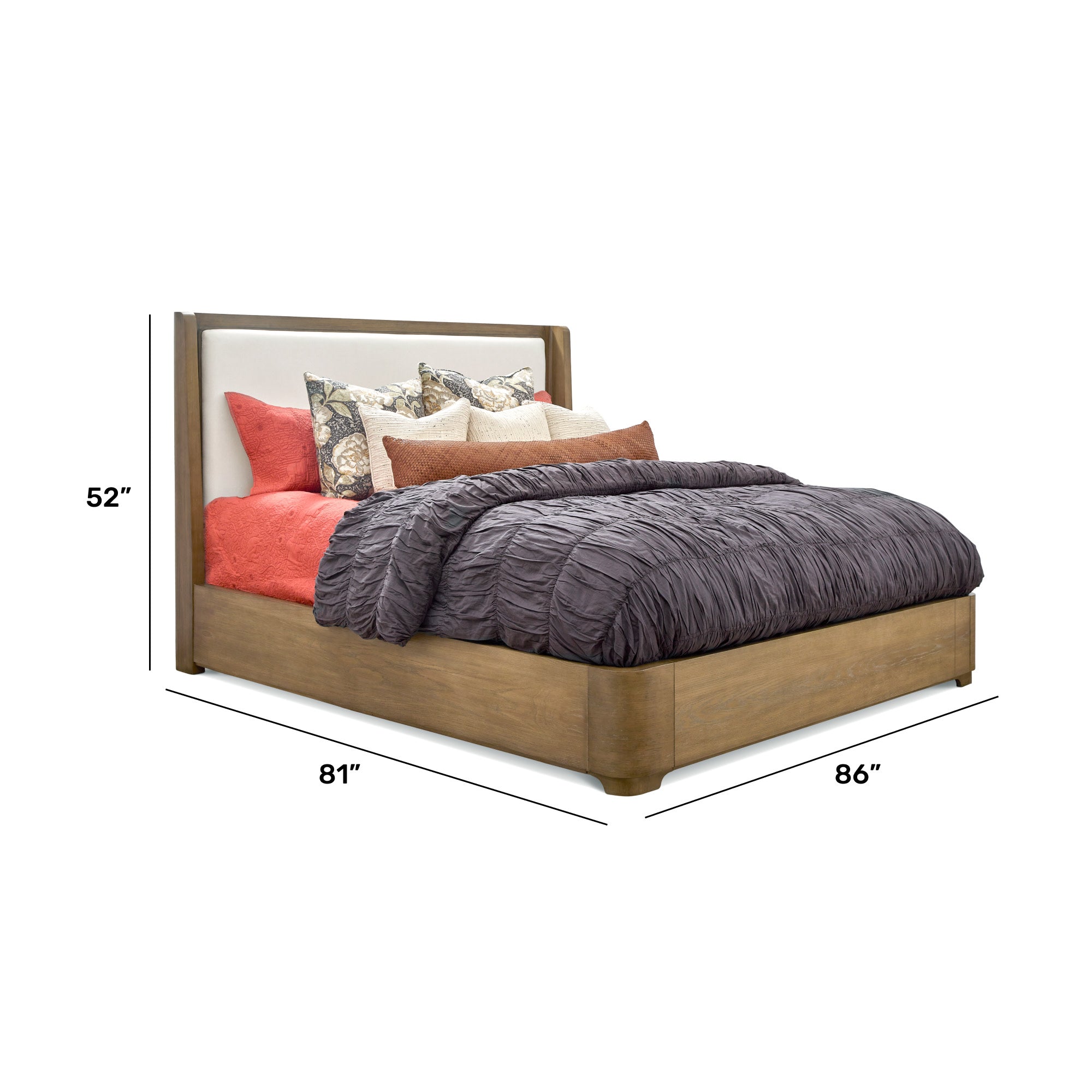 Normandy King Upholstered Bed