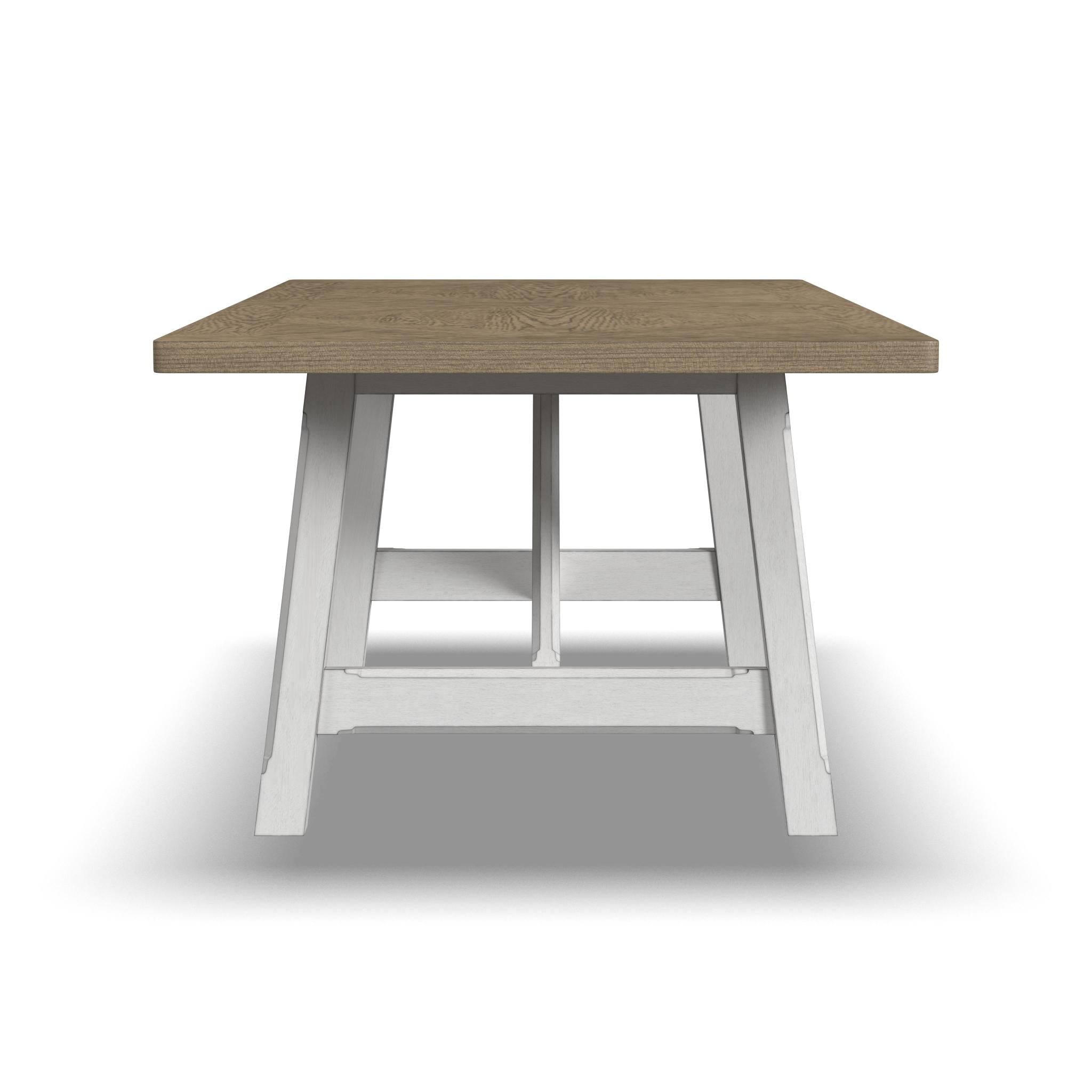 Melody White Rectangular Dining Table