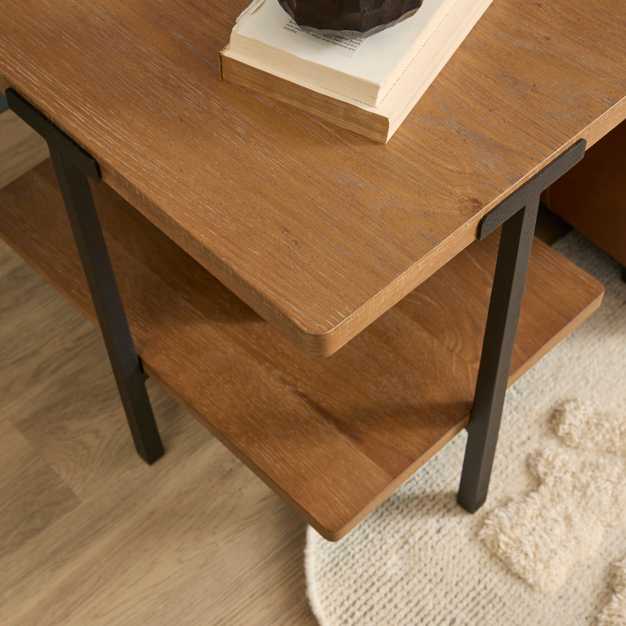 Millwork Brown End Table