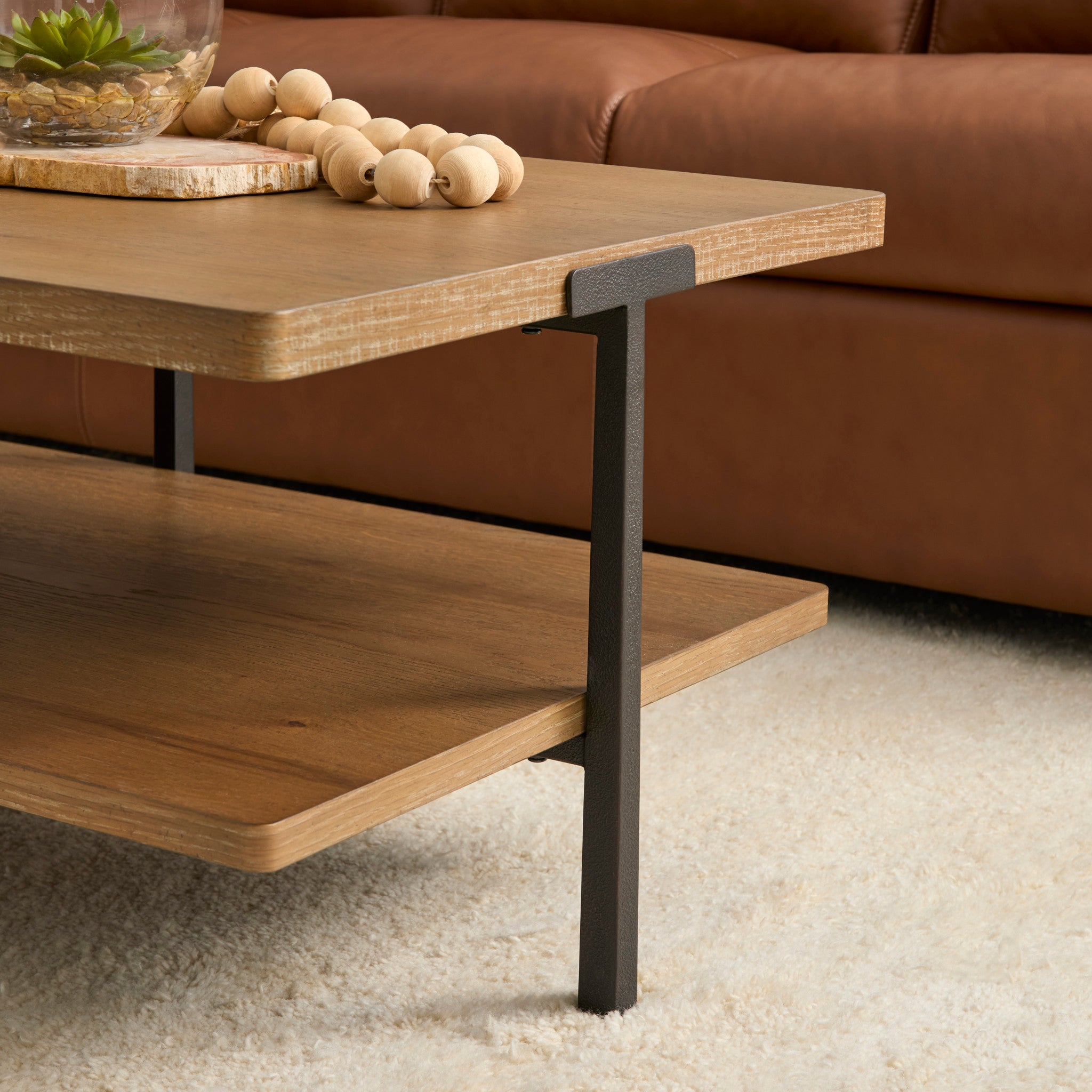 Millwork Rectangular Coffee Table