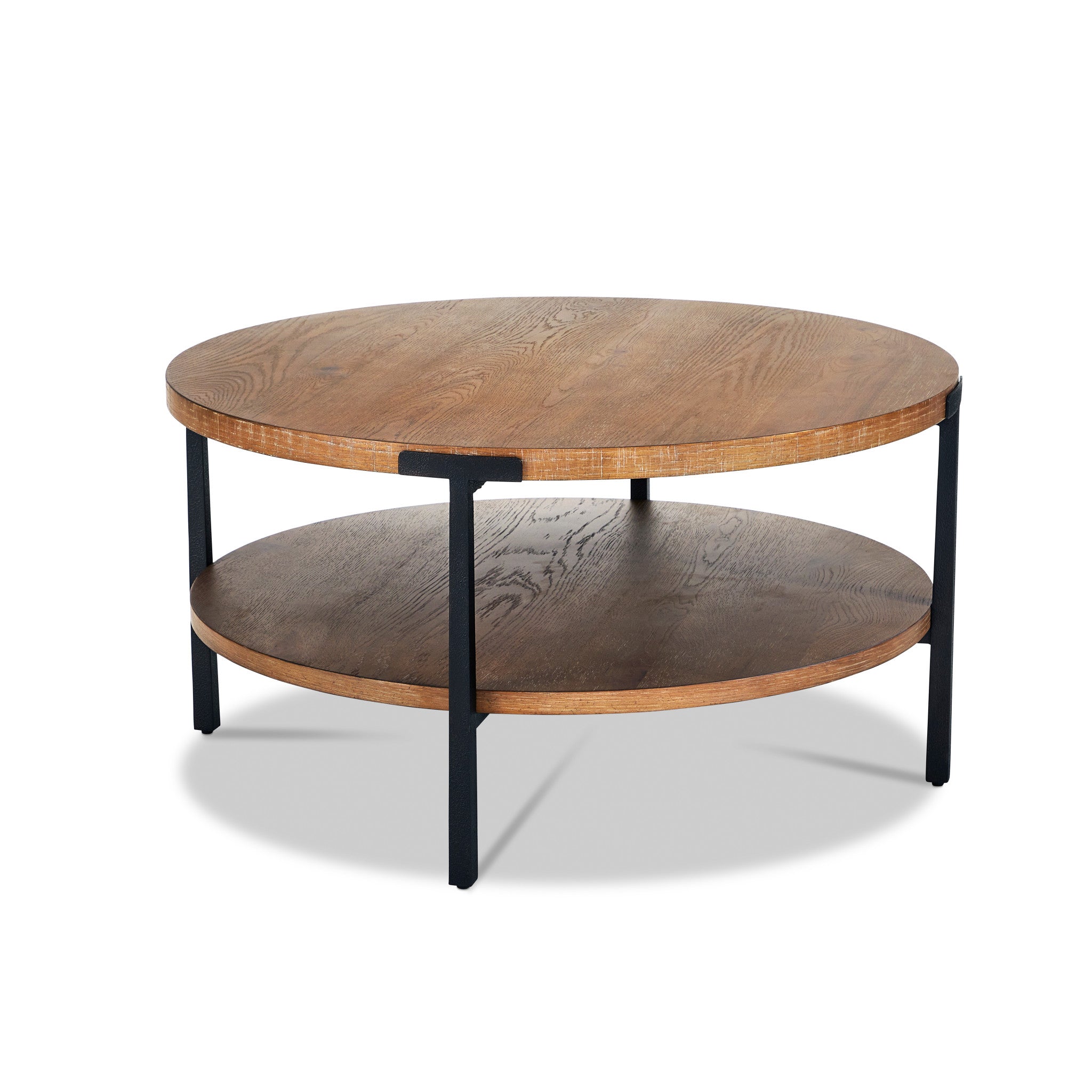 Millwork Round Coffee Table