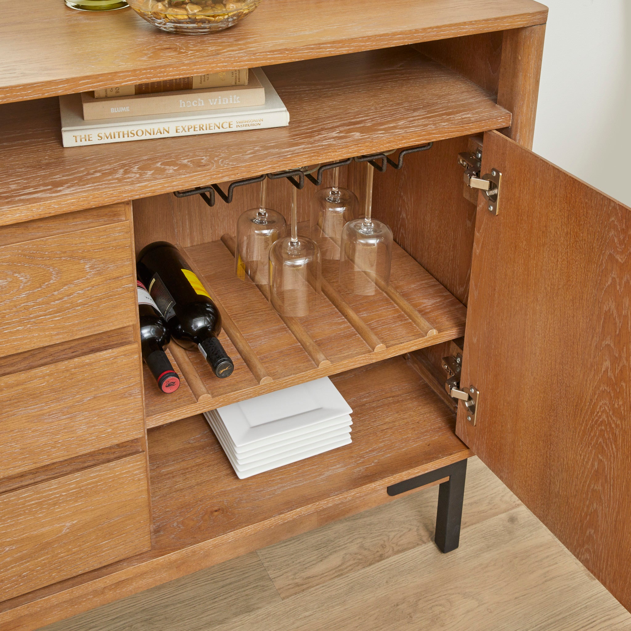 Millwork Brown Sideboard