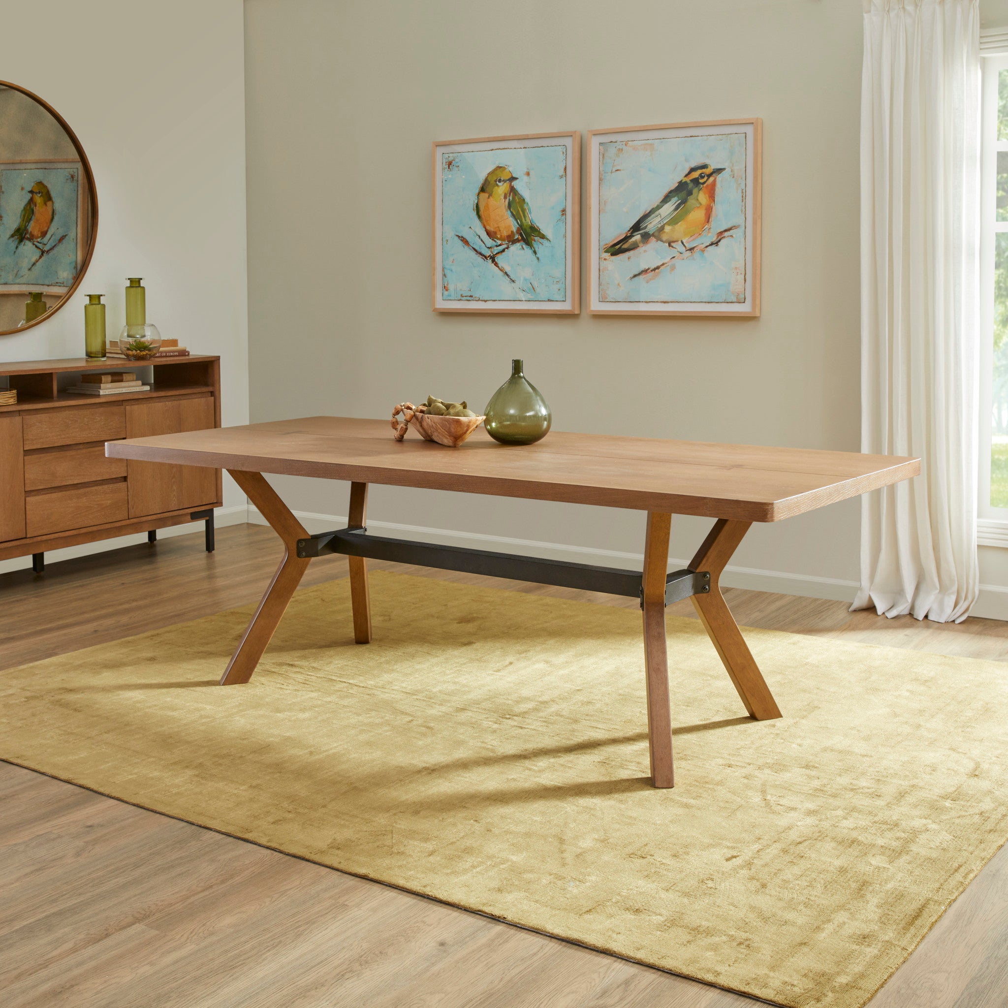 Millwork Rectangular Dining Table