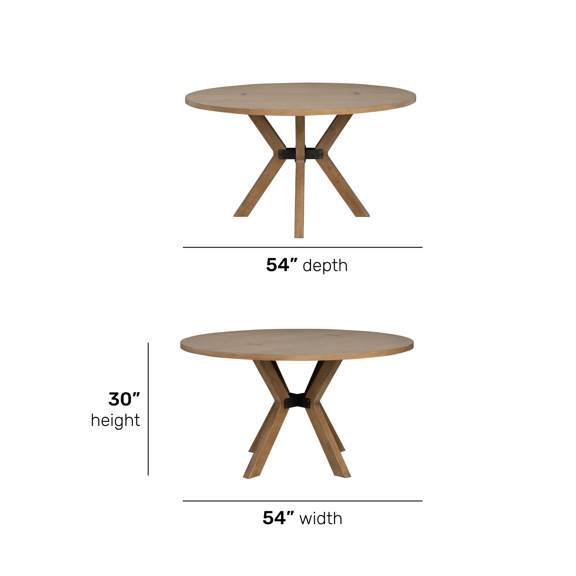 Millwork Round Dining Table