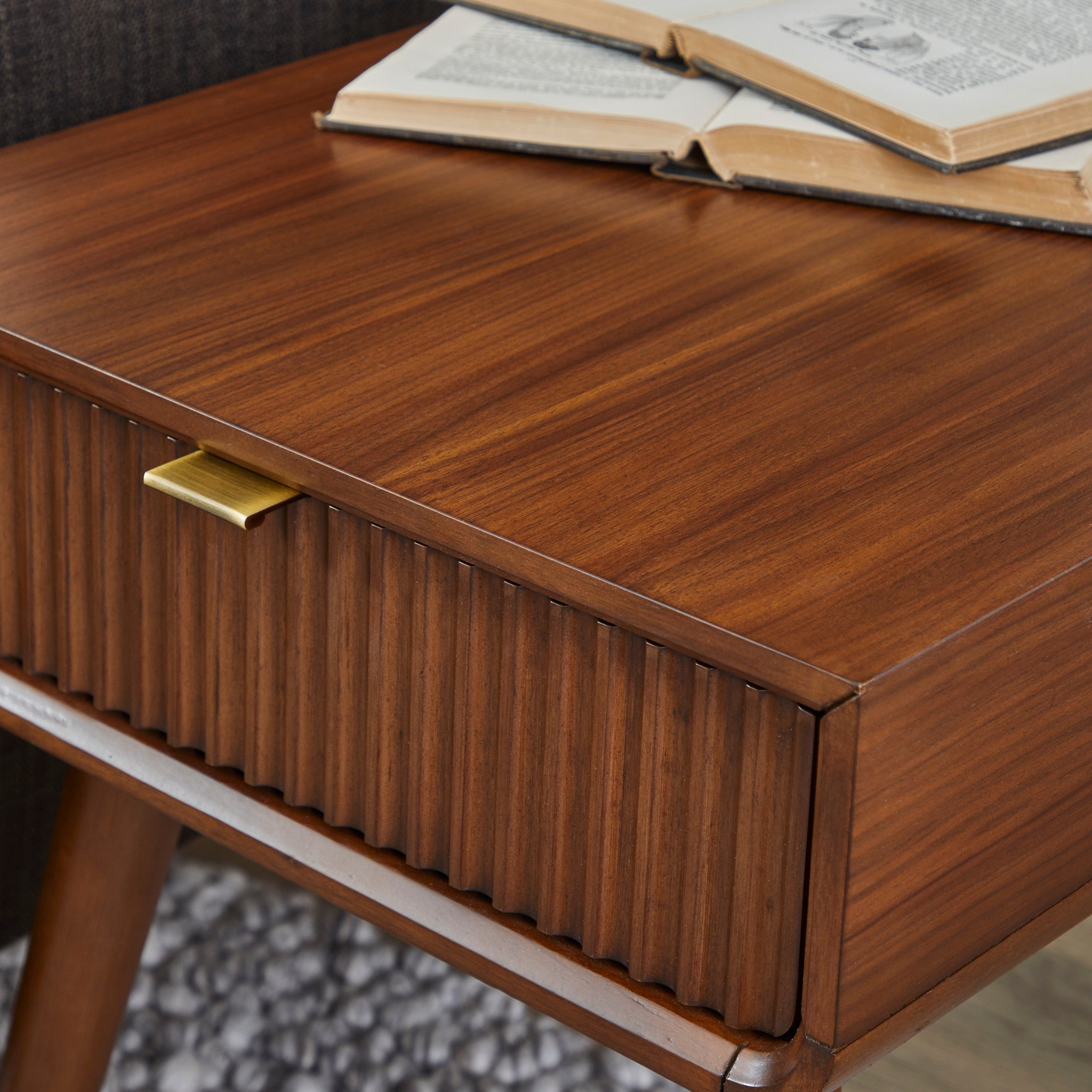 Ludwig Brown End Table