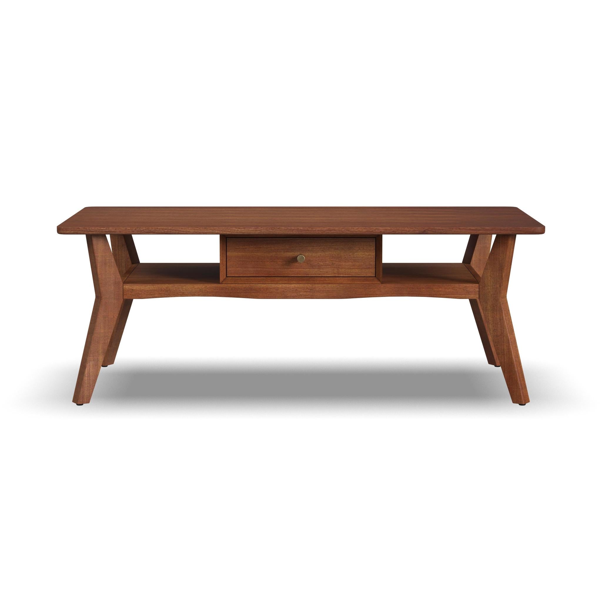 Ludwig Brown Rectangular Coffee Table