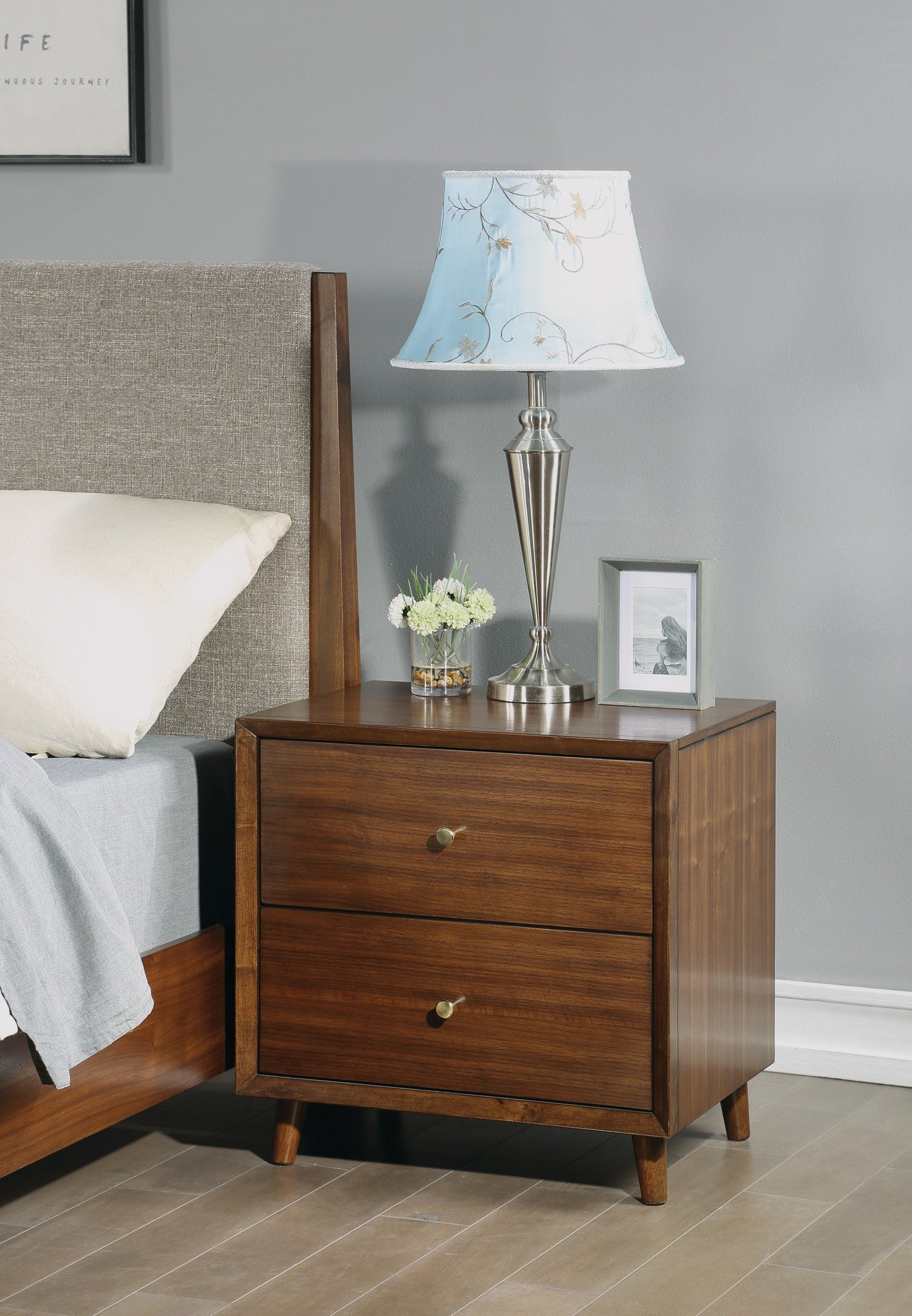 Ludwig Brown Nightstand