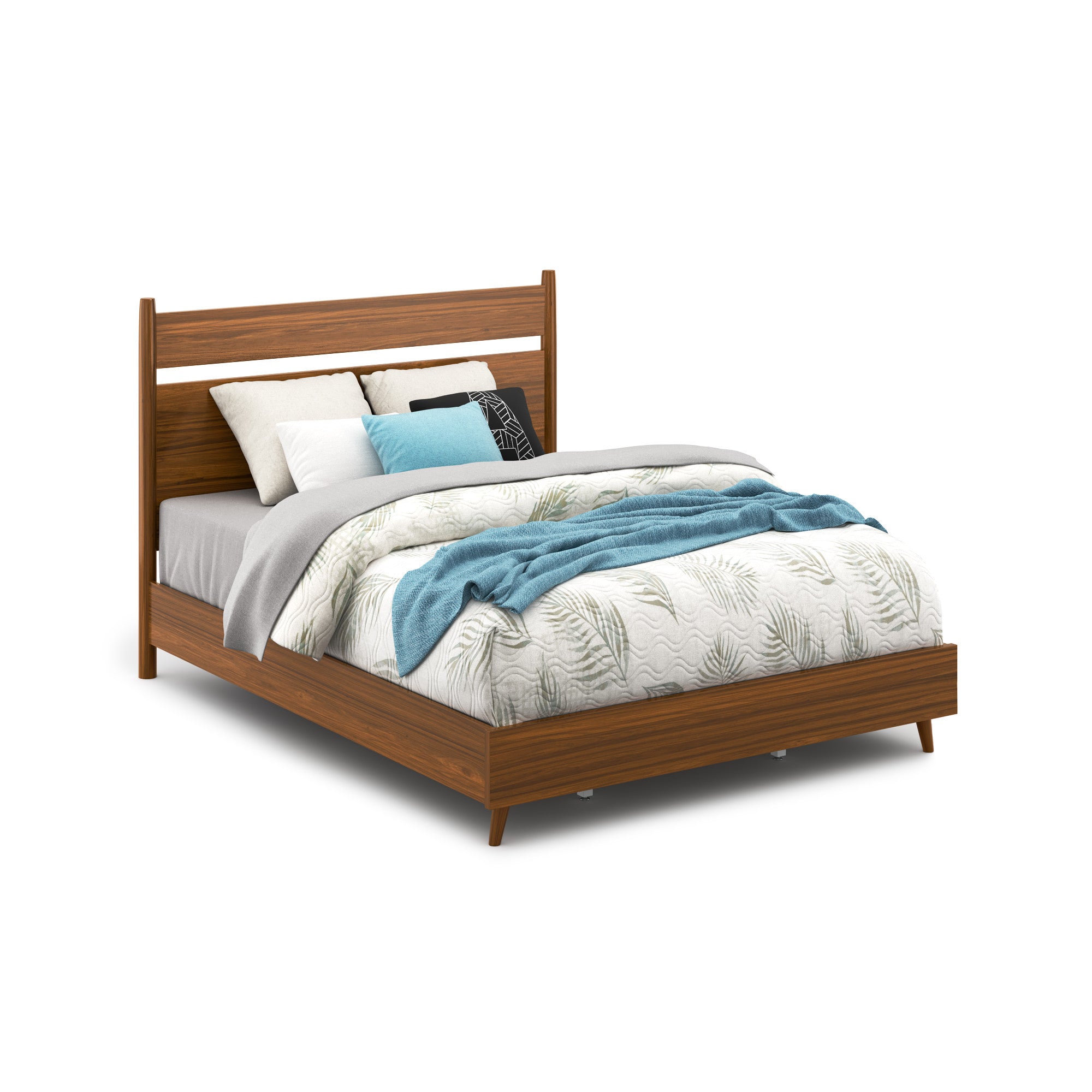 Ludwig Brown Queen Panel Bed