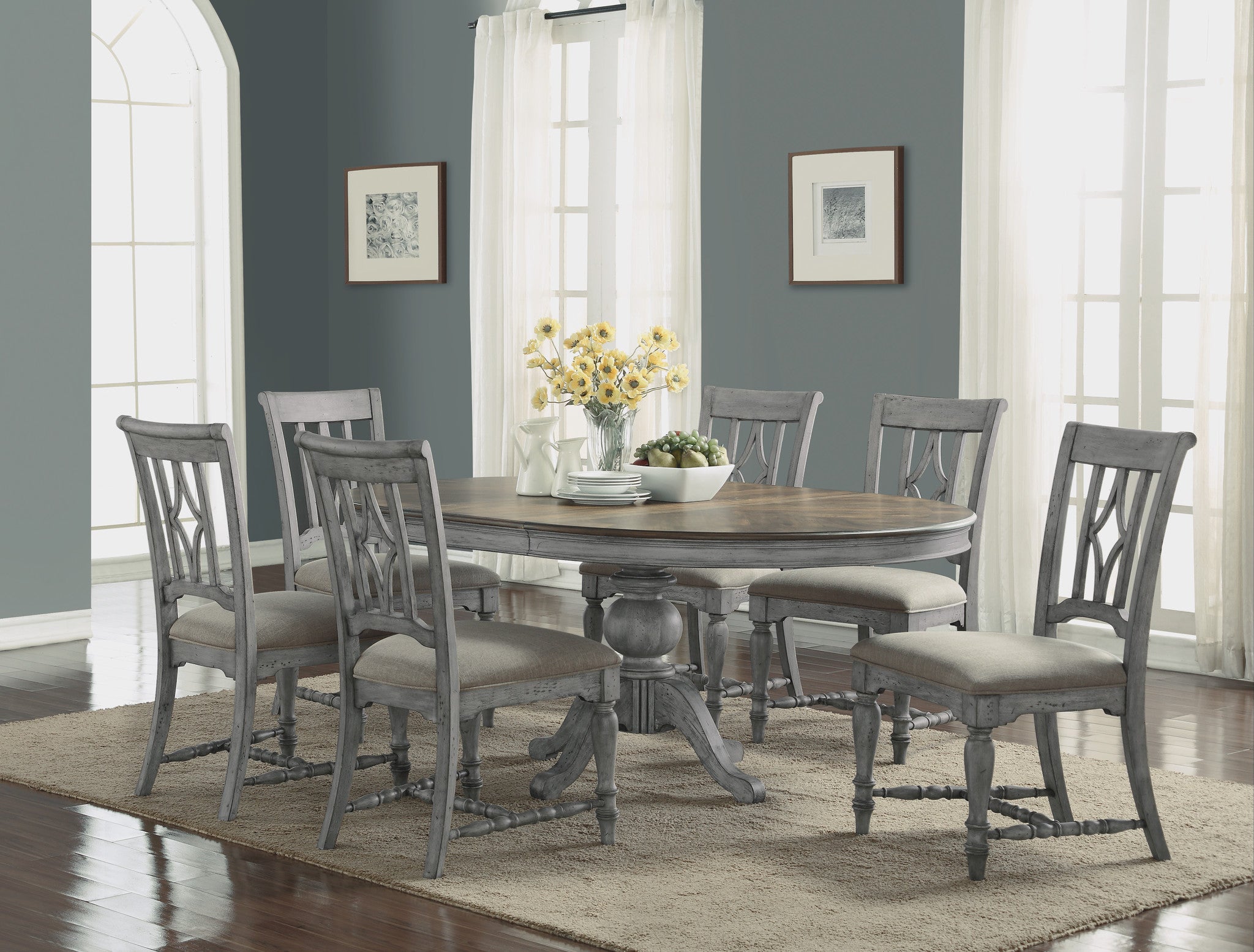 Plymouth Pedestal Dining Table